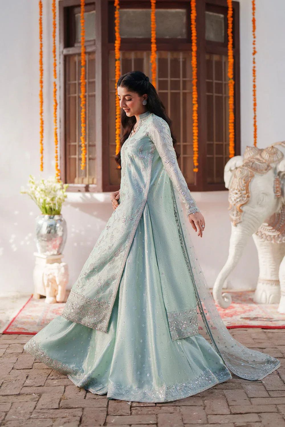 Maryum N Maria | Husn Wedding Formals | PARIWAR - MWS5642 - Aqsa Fabrics