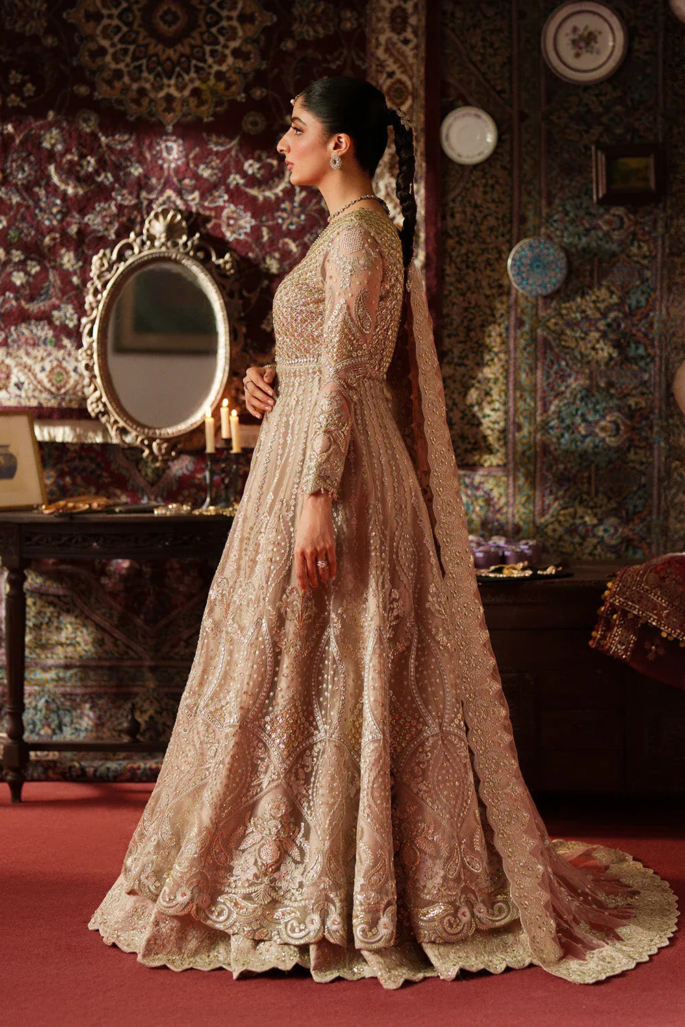 Maryum N Maria | Husn Wedding Formals | AZAL - MWS5643 - Aqsa Fabrics