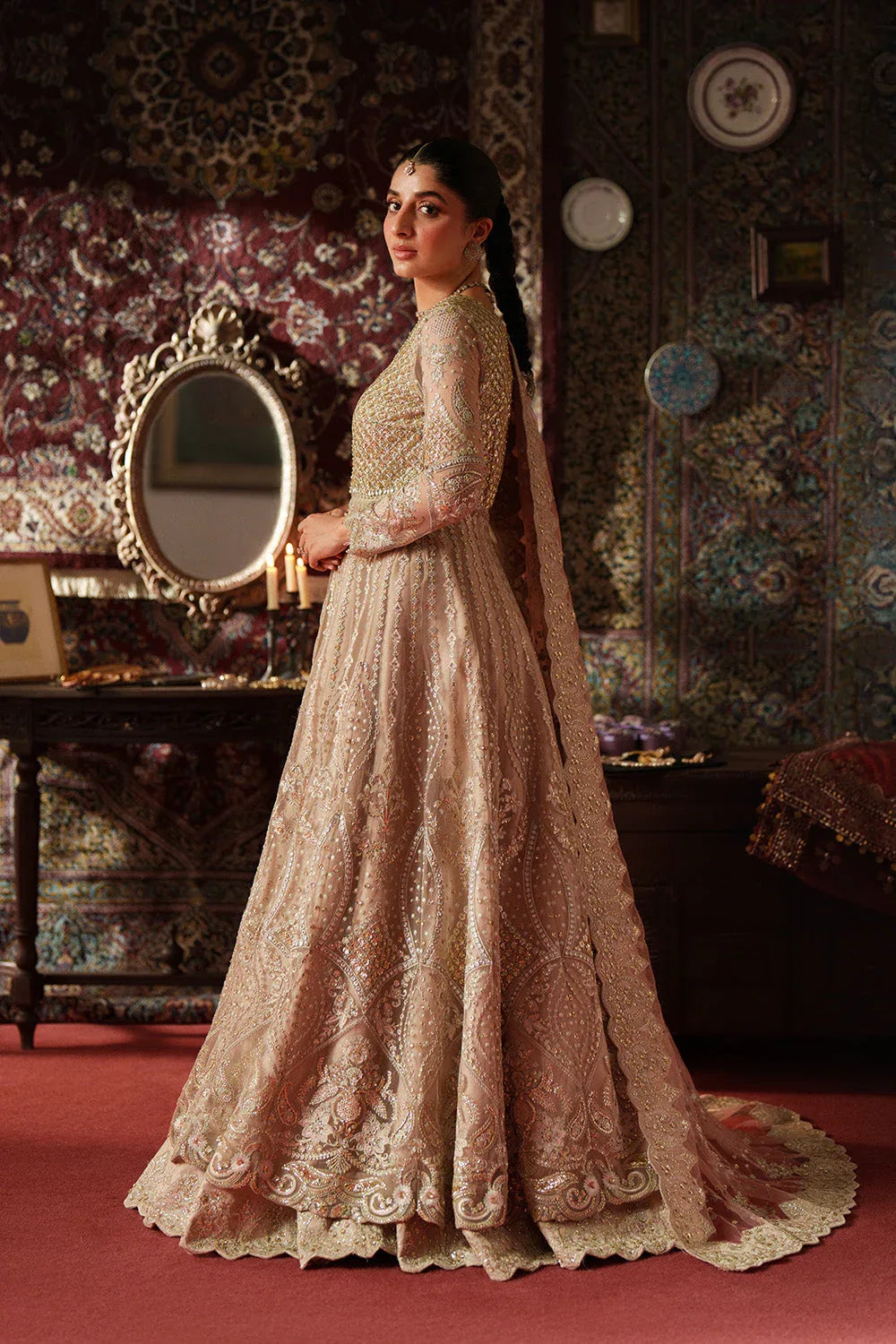 Maryum N Maria | Husn Wedding Formals | AZAL - MWS5643 - Aqsa Fabrics