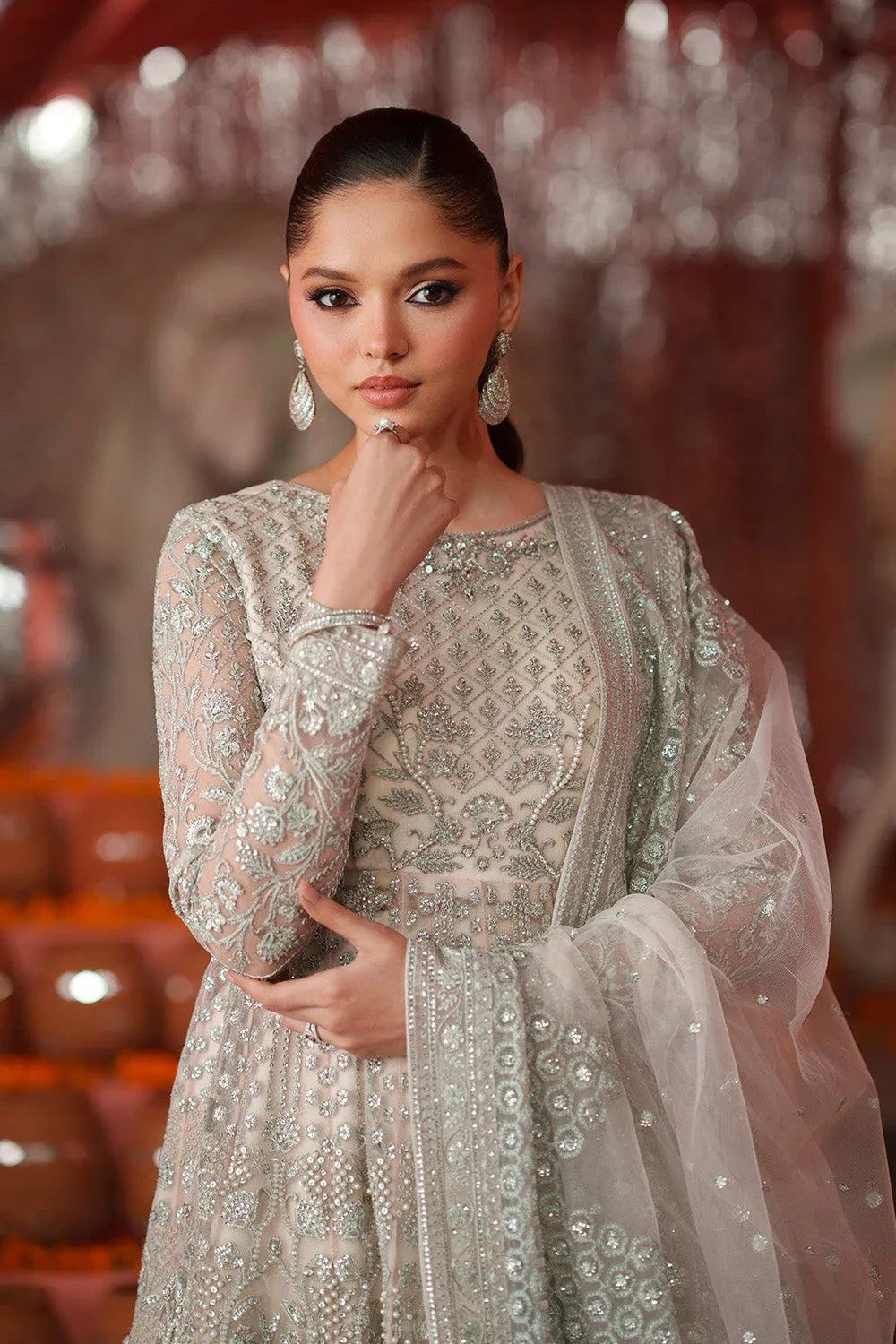 Maryum N Maria | Husn Wedding Formals | ANAHITA - MWS5644 - Aqsa Fabrics