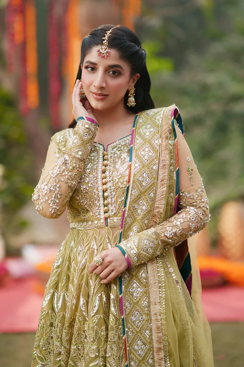 Maryum N Maria | Husn Wedding Formals | MORBAGH - MWS5645 - Aqsa Fabrics