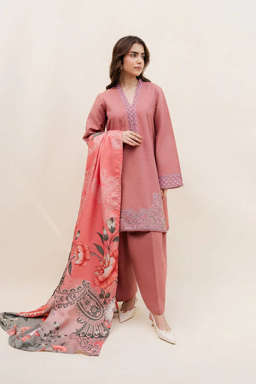 Maryum N Maria | Latte Layers Pret | MOCHA MIST - MWS5815 - Aqsa Fabrics
