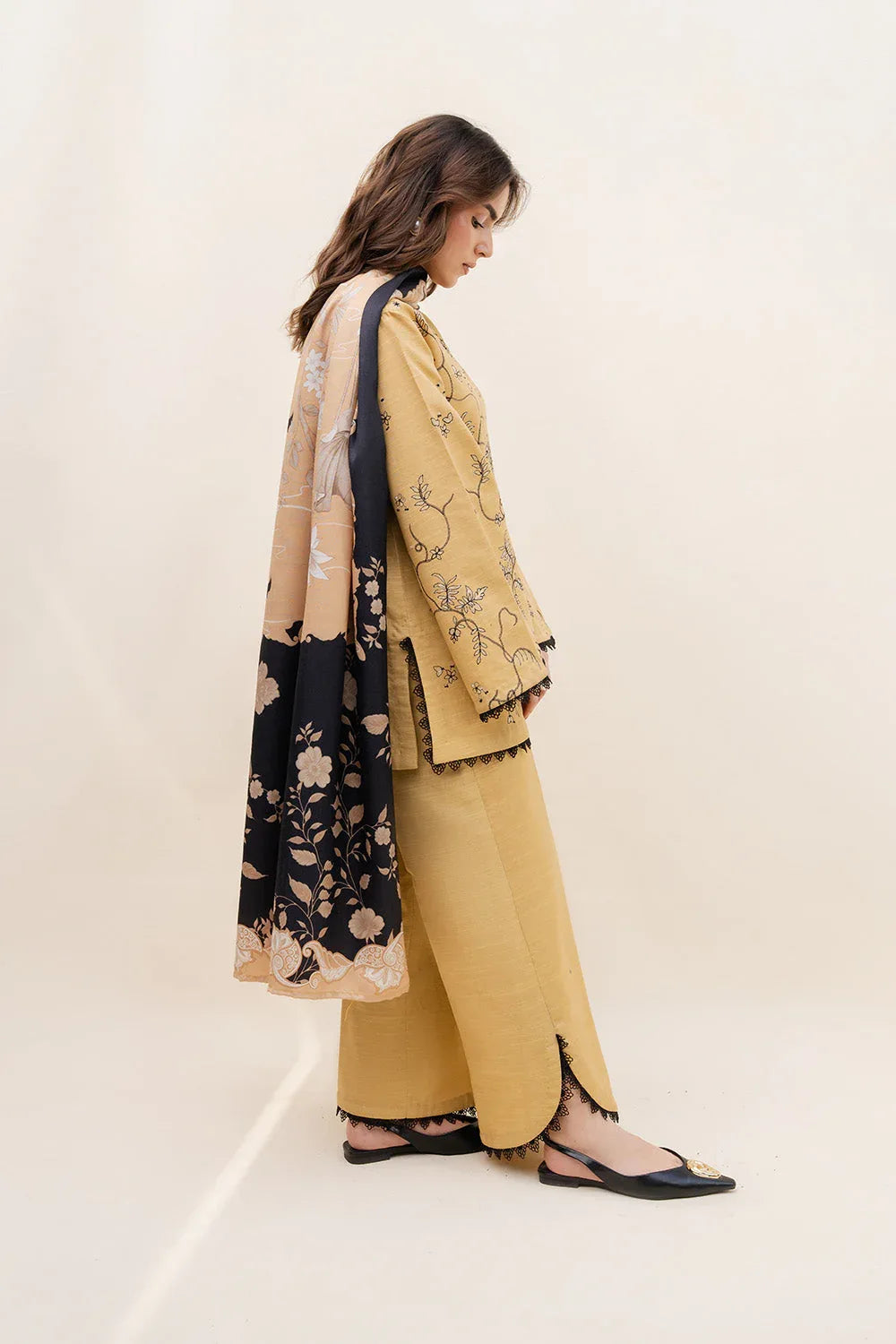 Maryum N Maria | Latte Layers Pret | WARM WHIP - MWS5818 - Aqsa Fabrics