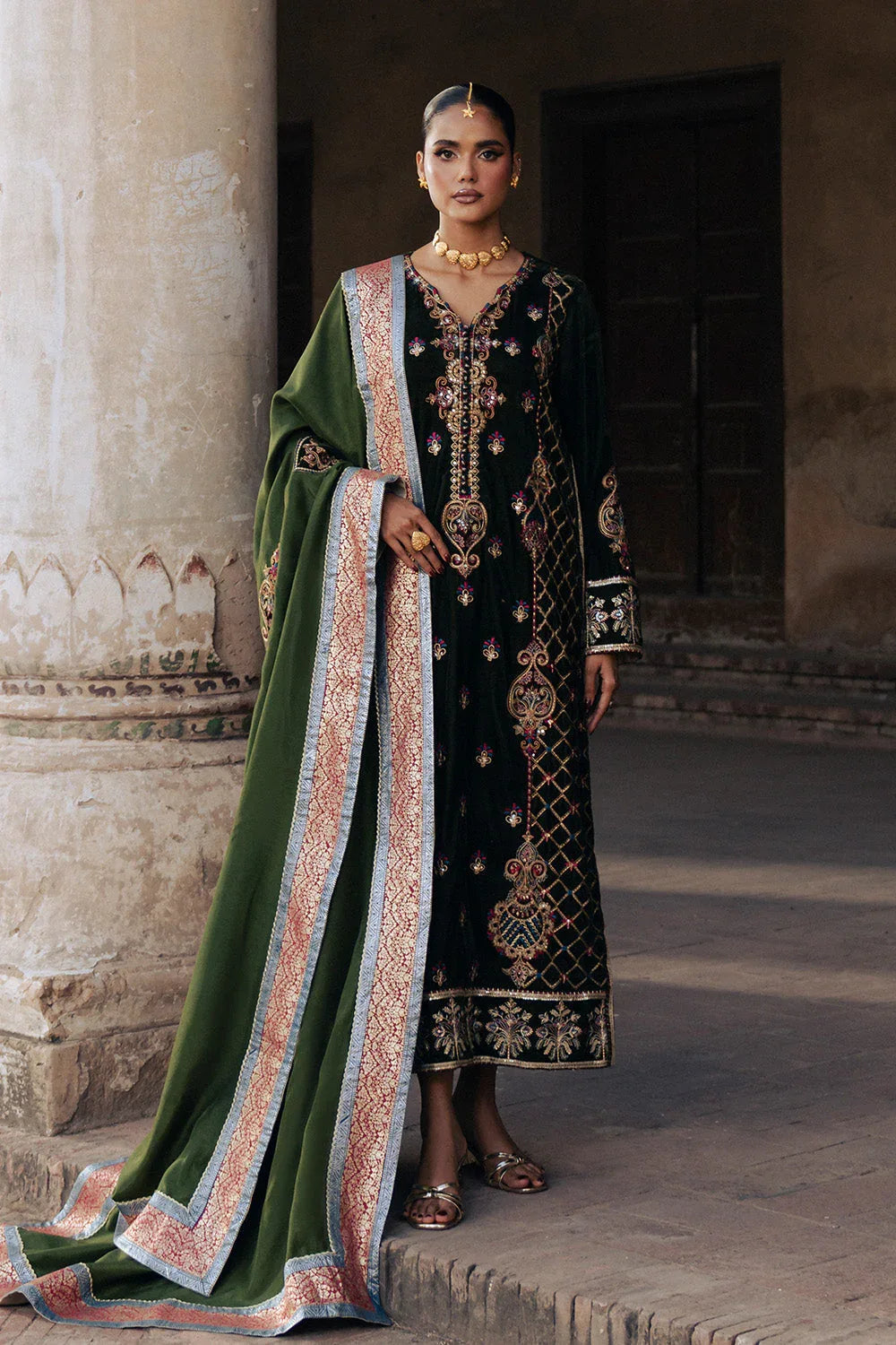 Maryum N Maria | Gulshan e Makhmal | AURÉLIE - MWS5886 - Aqsa Fabrics