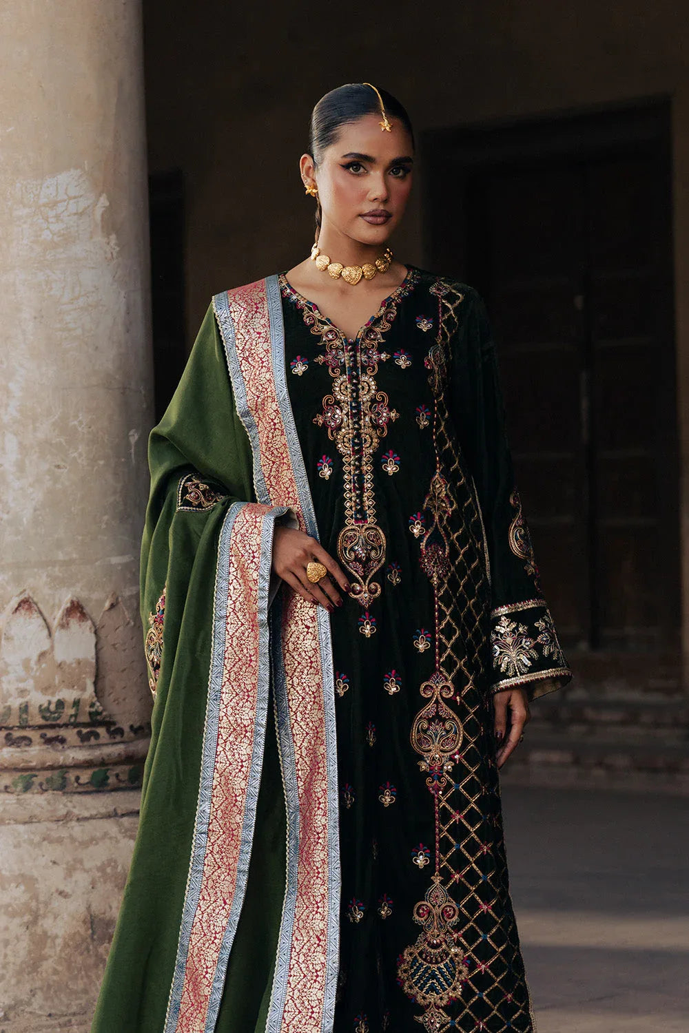 Maryum N Maria | Gulshan e Makhmal | AURÉLIE - MWS5886 - Aqsa Fabrics