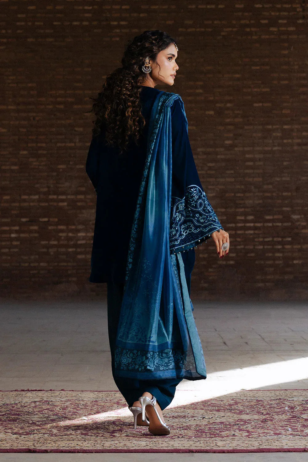 Maryum N Maria | Gulshan e Makhmal | CAPUCINE - MWS5888 - Aqsa Fabrics