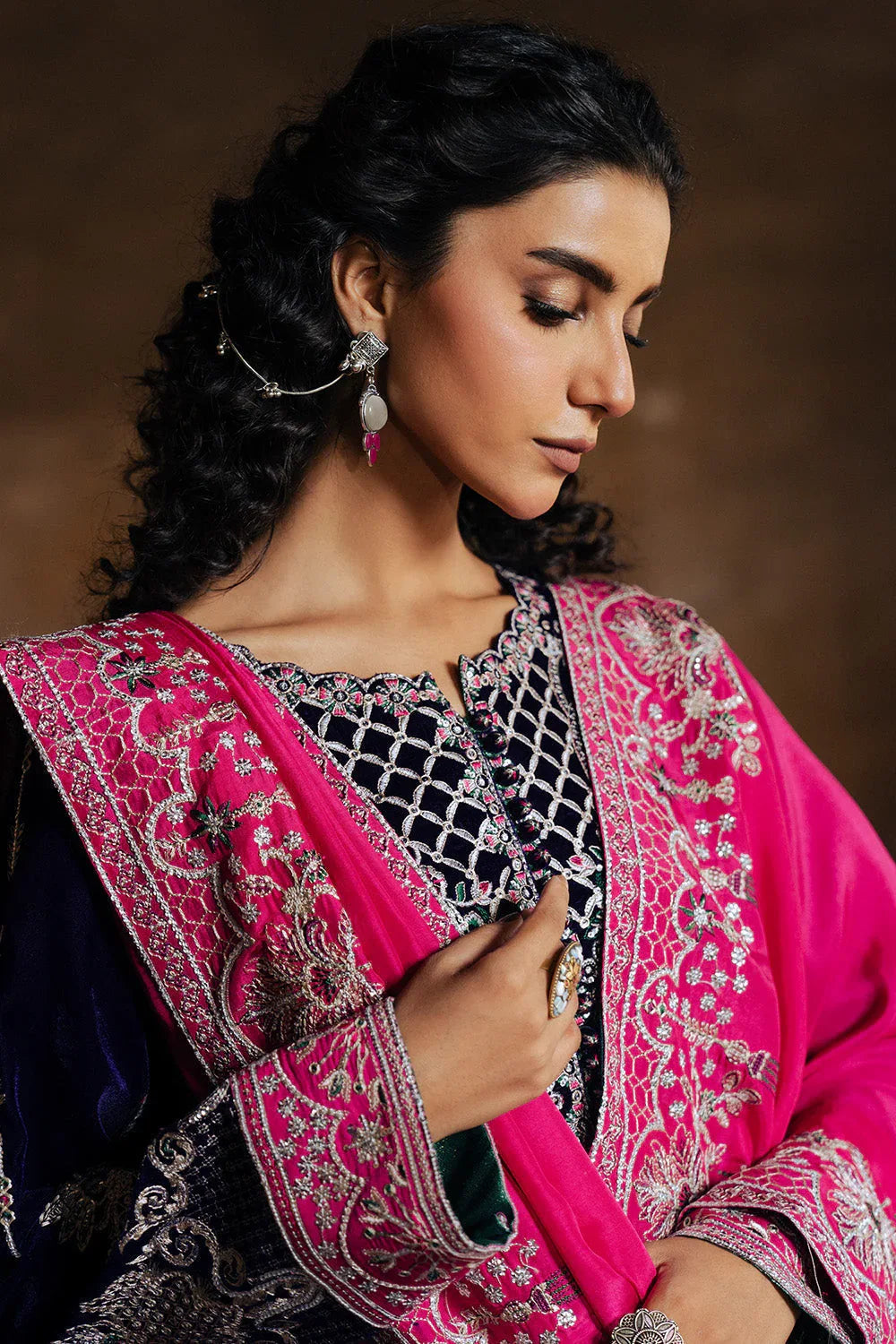 Maryum N Maria | Gulshan e Makhmal | FÉLICITÉ - MWS5890 - Aqsa Fabrics