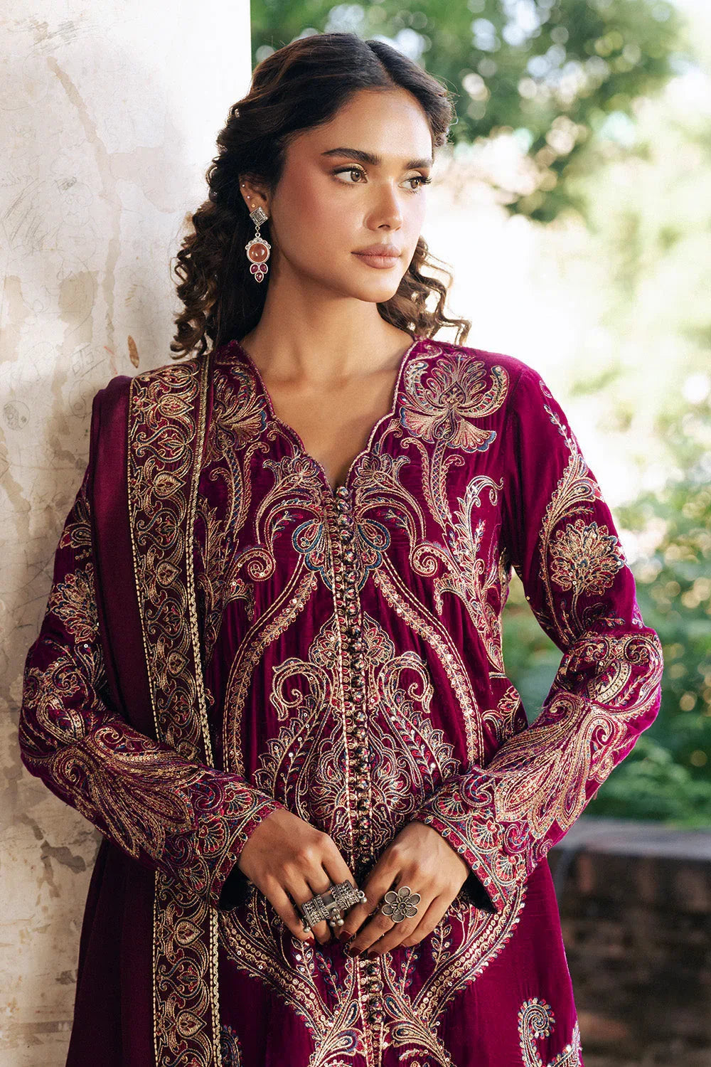 Maryum N Maria | Gulshan e Makhmal | GAËLLE - MWS5891 - Aqsa Fabrics