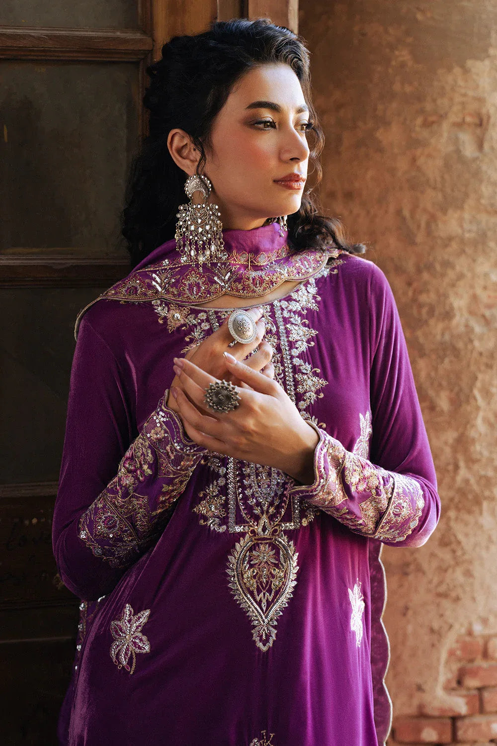 Maryum N Maria | Gulshan e Makhmal | HAYDÉE - MWS5892 - Aqsa Fabrics