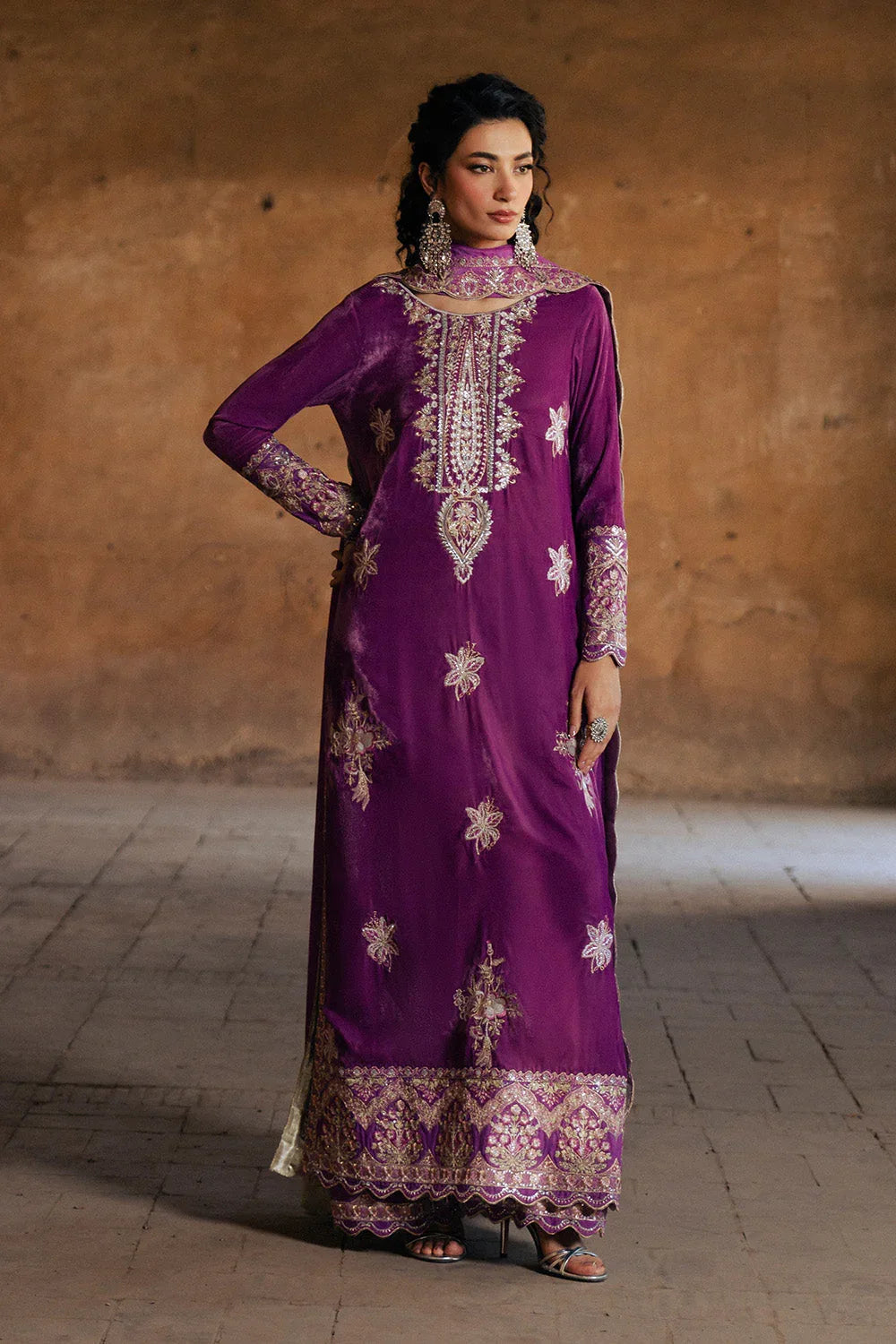 Maryum N Maria | Gulshan e Makhmal | HAYDÉE - MWS5892 - Aqsa Fabrics