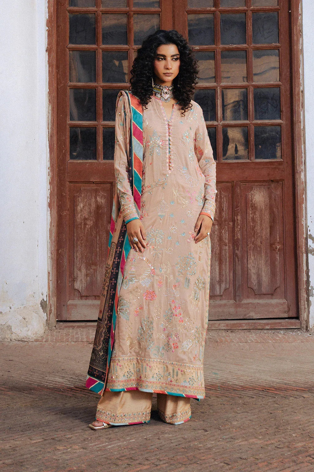 Maryum N Maria | Gulshan e Makhmal | LÉONTINE - MWS5894 - Aqsa Fabrics
