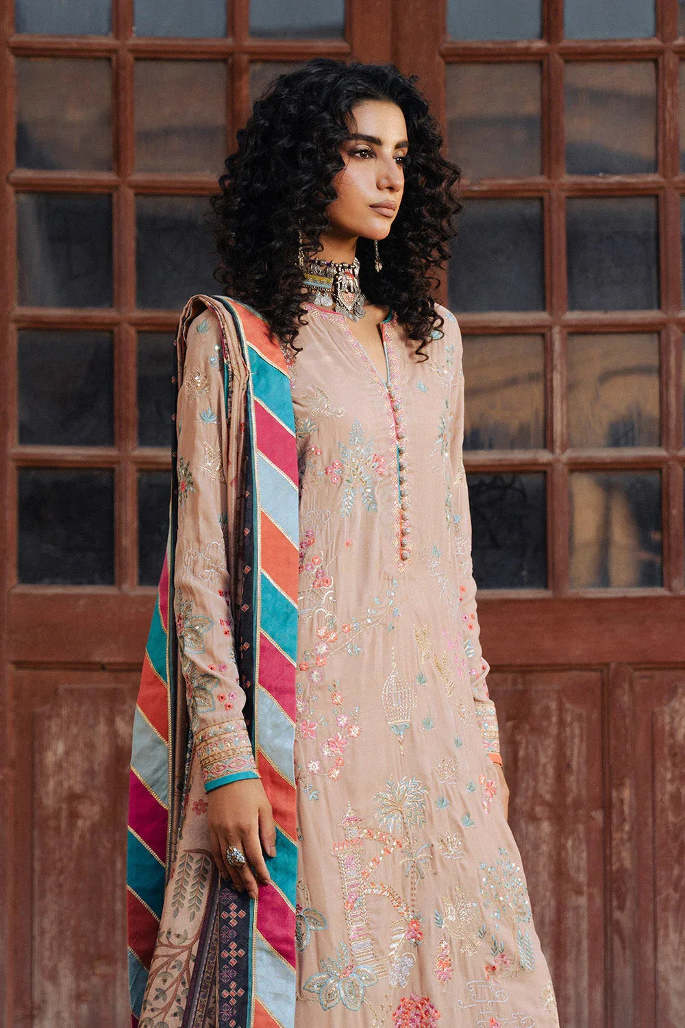 Maryum N Maria | Gulshan e Makhmal | LÉONTINE - MWS5894 - Aqsa Fabrics