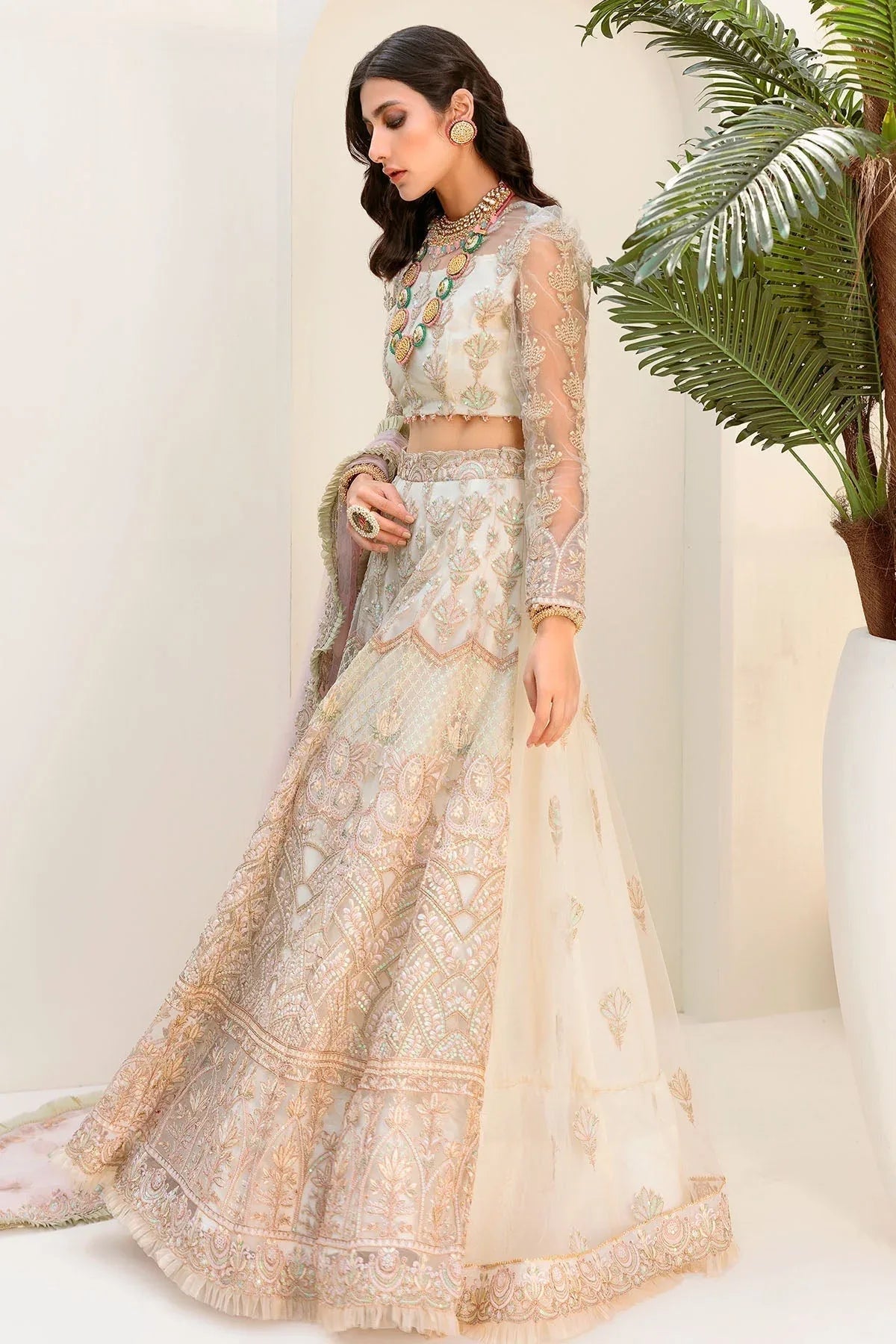 Motifz | Luxury Formal | 3186-PINK-SALT - Aqsa Fabrics