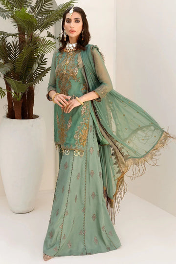 Motifz | Luxury Formals |3188-MINT-HINT - Aqsa Fabrics
