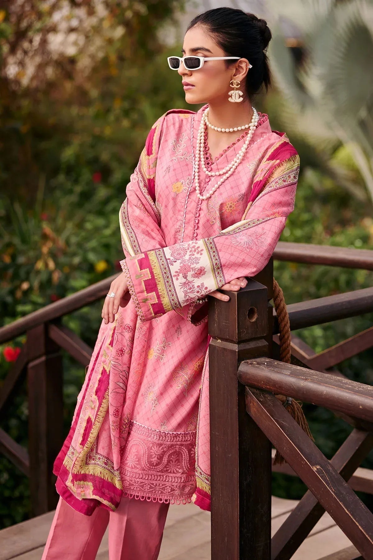 Motifz | Umang Lawn | 3538-RASHI - Aqsa Fabrics