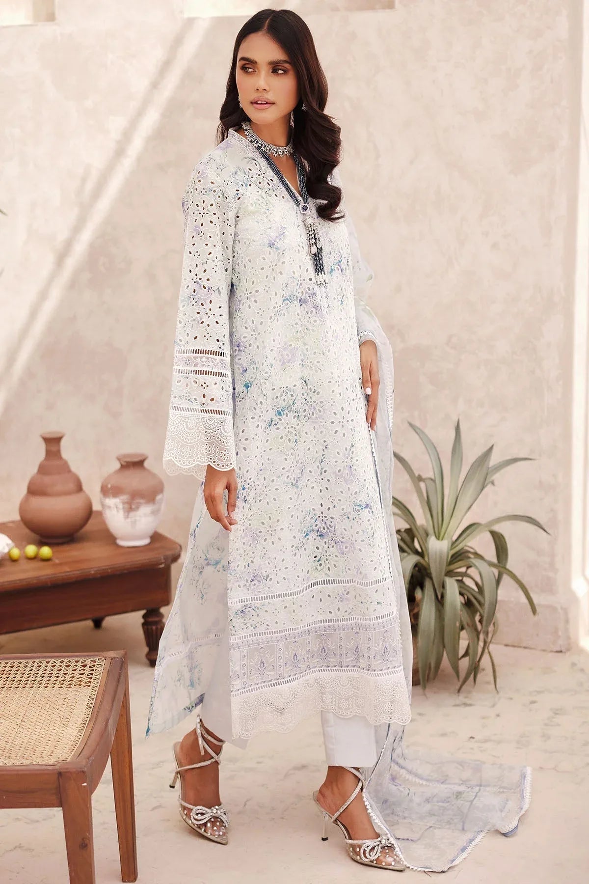 Motifz | Premium Lawn 25 | 3736-LUCIA - Aqsa Fabrics
