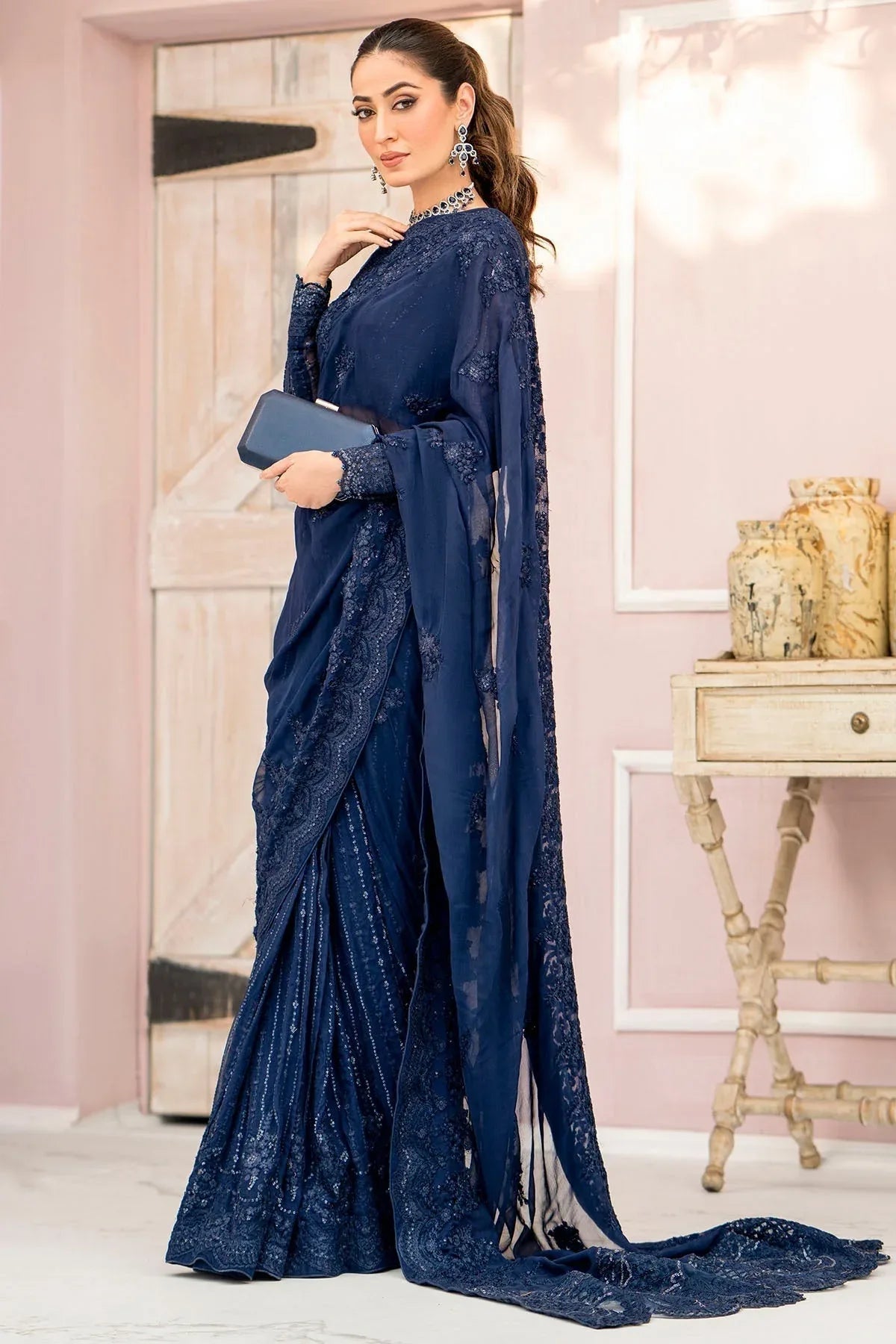 Motifz | Luxury Formals | 4120-CASPARA - Aqsa Fabrics