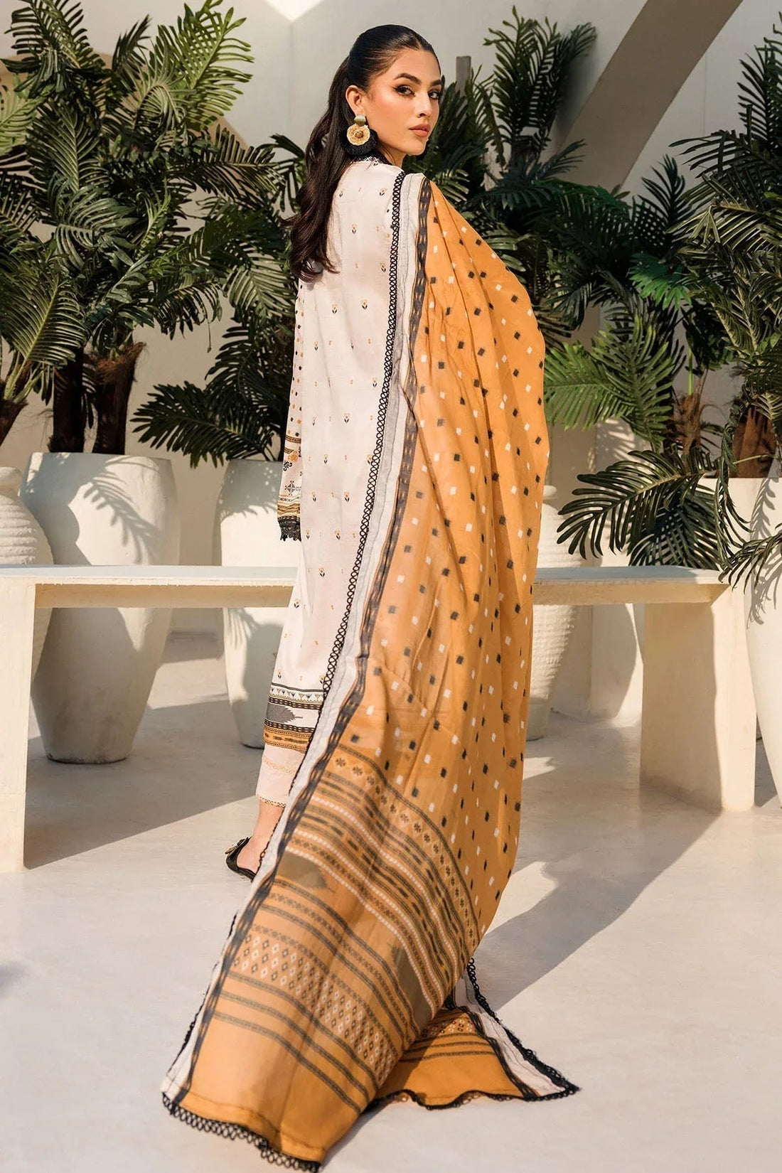 Motifz | Umang Lawn | 4632-PURVAI - Aqsa Fabrics