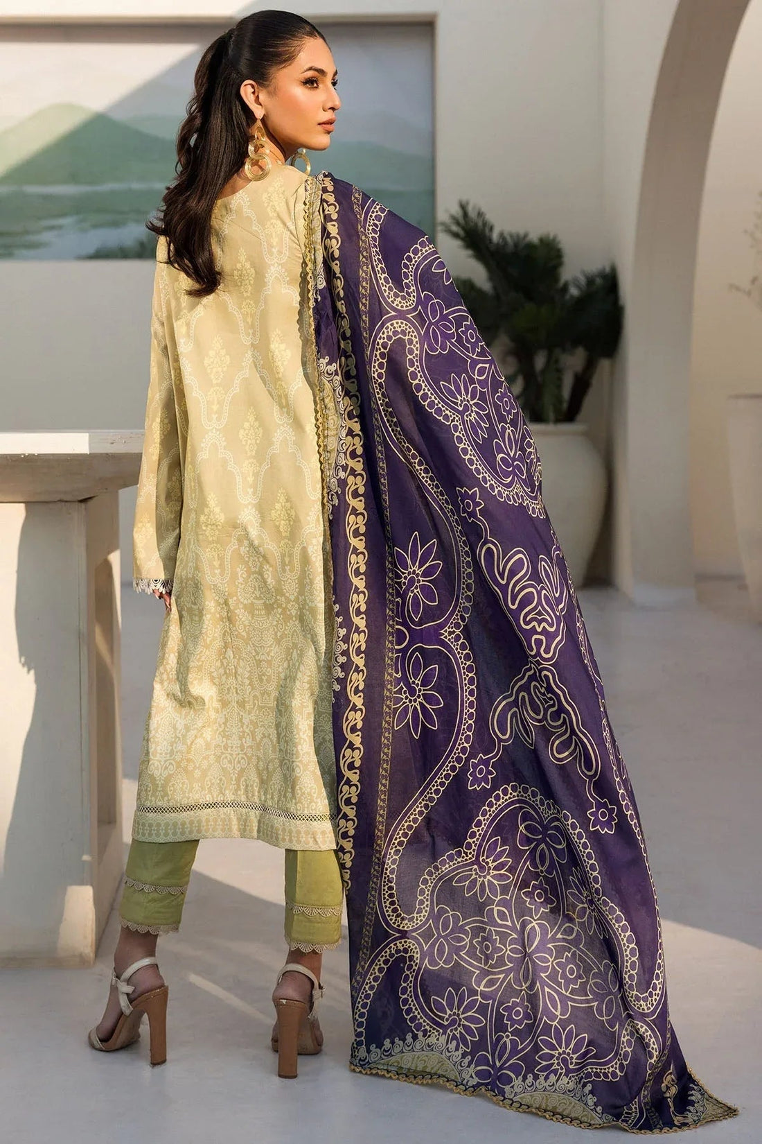 Motifz | Umang Lawn | 4635-PASBAAN - Aqsa Fabrics