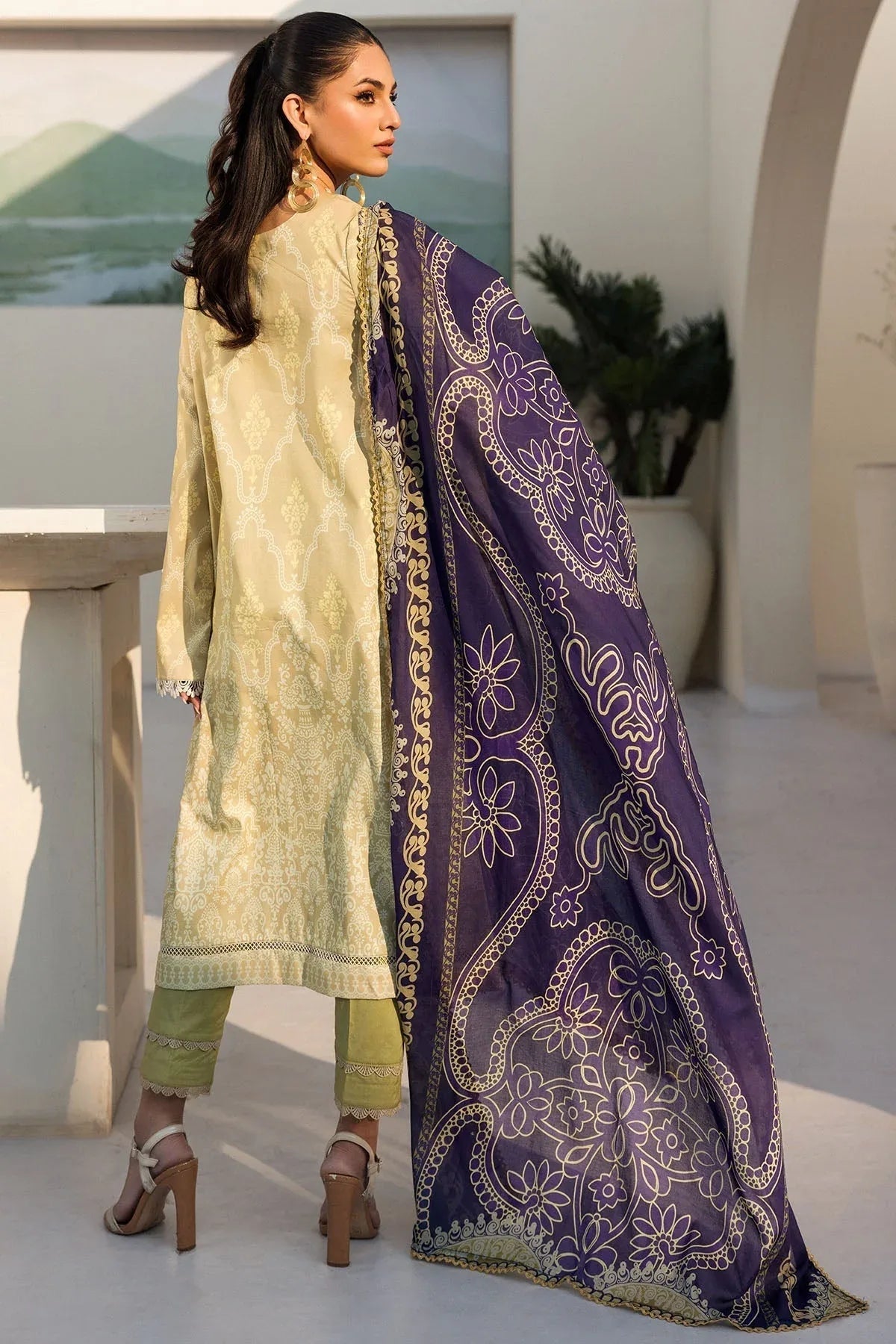 Motifz | Umang Lawn | 4635-PASBAAN - Aqsa Fabrics