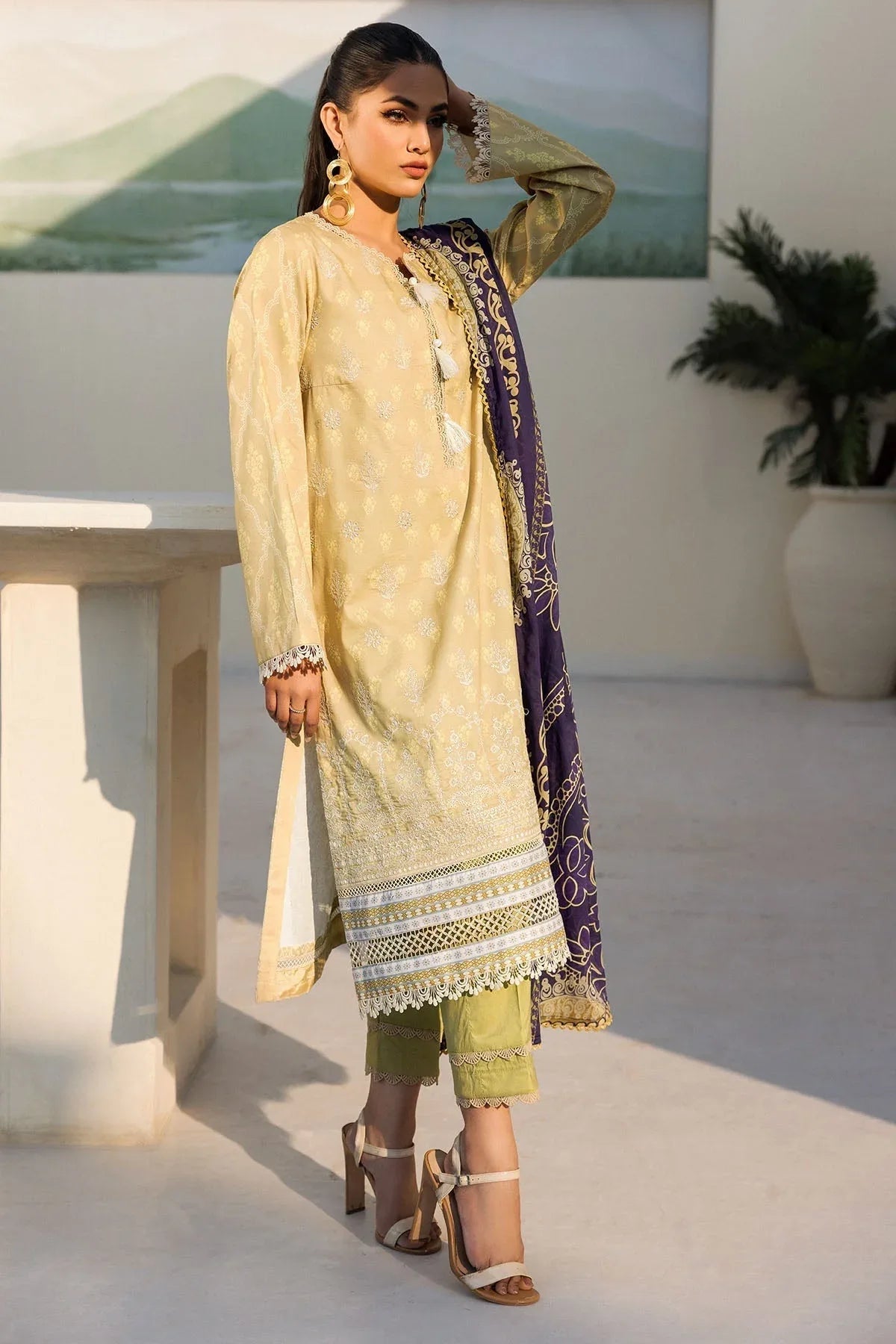 Motifz | Umang Lawn | 4635-PASBAAN - Aqsa Fabrics