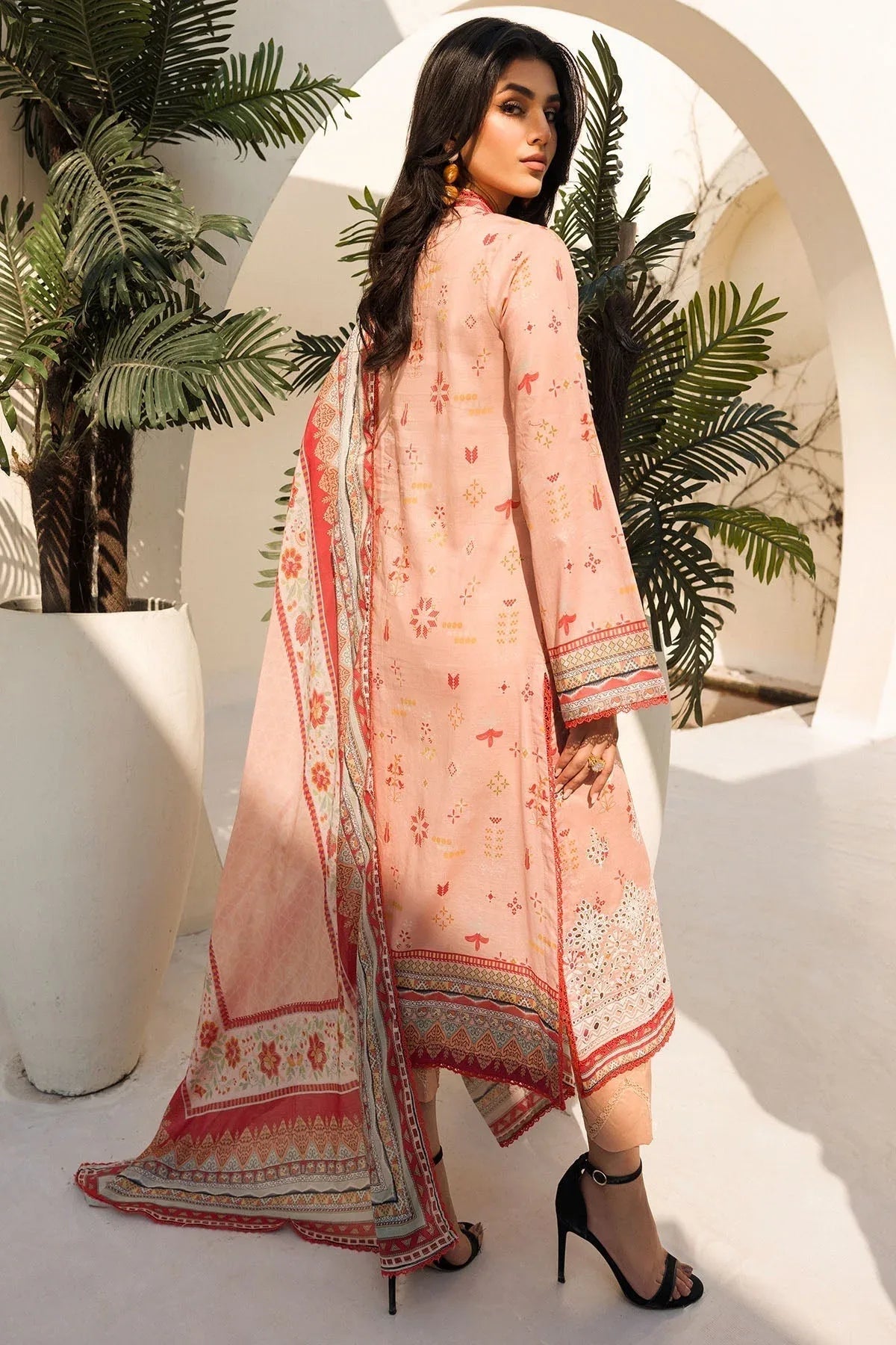 Motifz | Umang Lawn | 4639-NEELKAMAL - Aqsa Fabrics