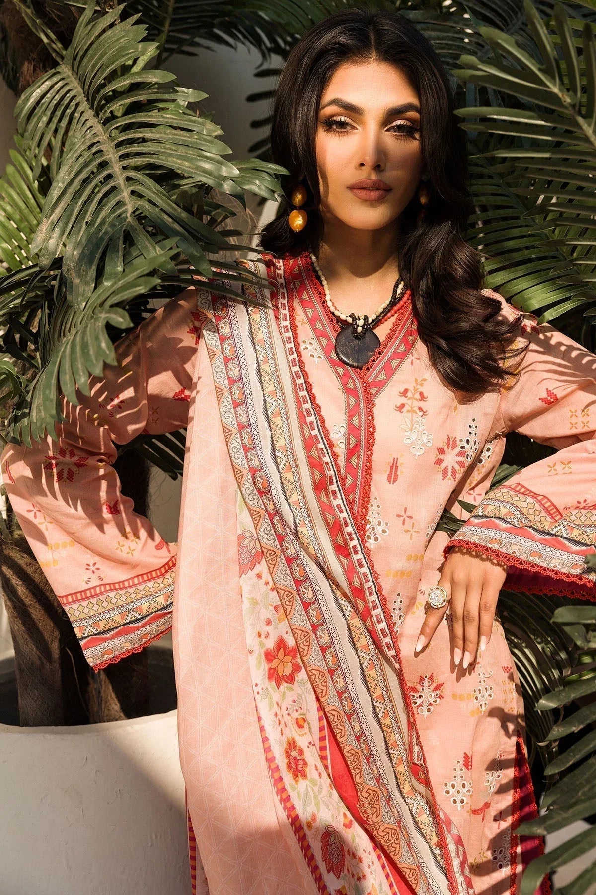 Motifz | Umang Lawn | 4639-NEELKAMAL - Aqsa Fabrics