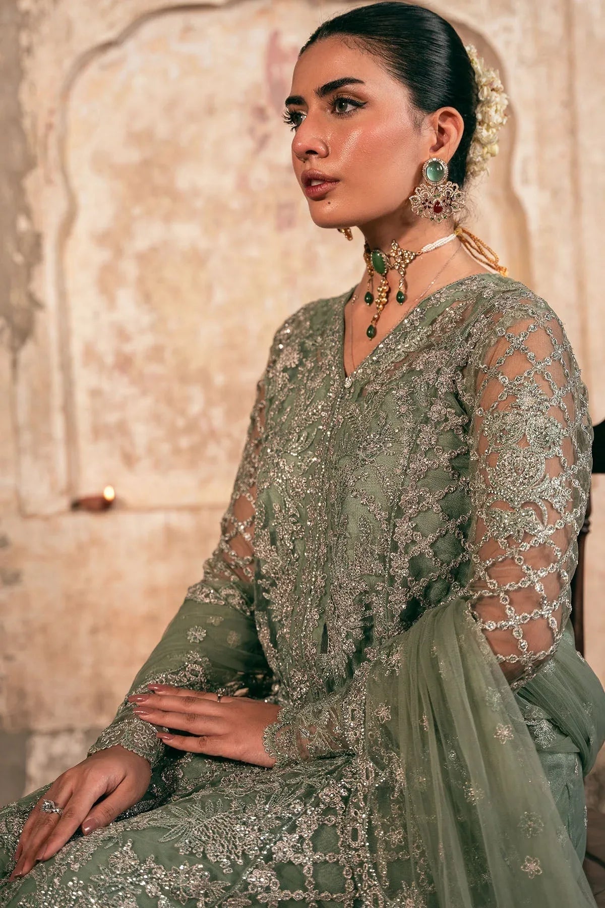 Motifz | Luxury Formals | 4822-ALAMZAIB - Aqsa Fabrics