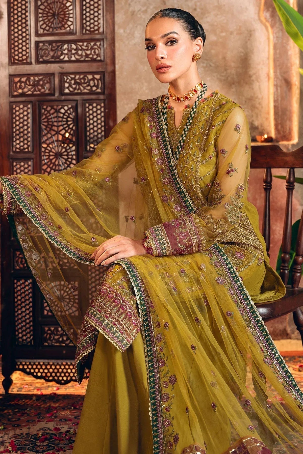Motifz | Luxury Formals | 4824-ALMAS - Aqsa Fabrics