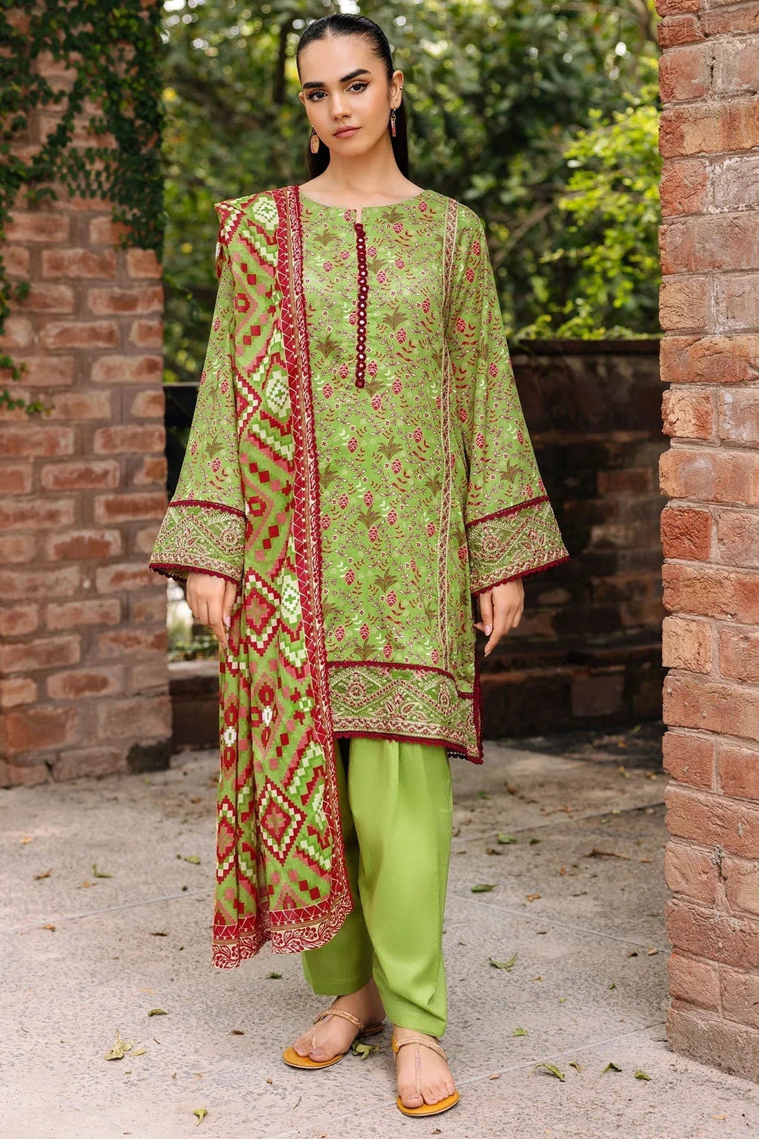 Motifz | Umang Lawn | 4894-HIBA - Aqsa Fabrics