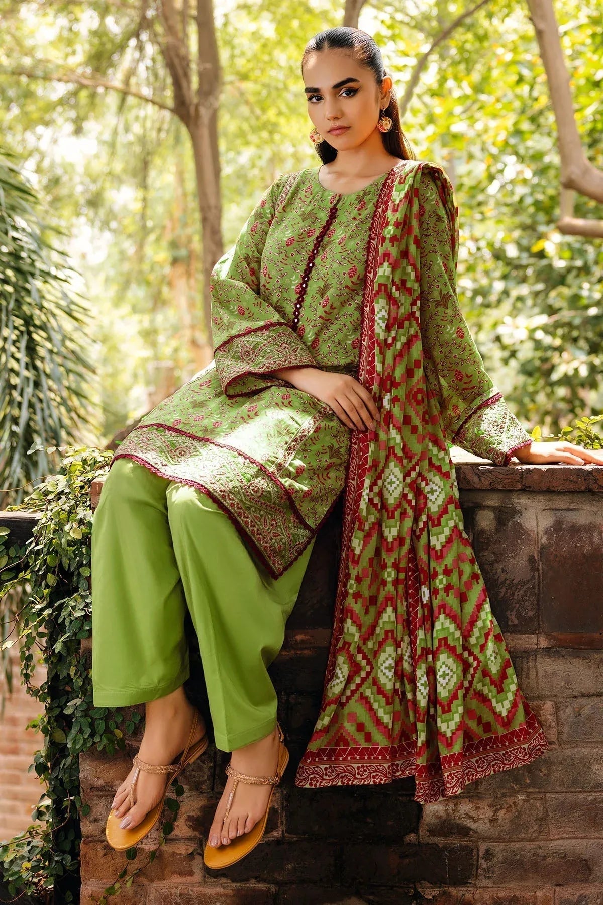 Motifz | Umang Lawn | 4894-HIBA - Aqsa Fabrics