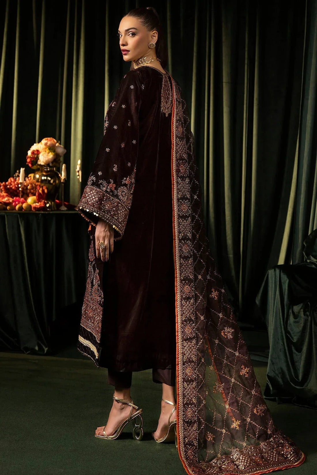 Motifz | Velvet Formals | 5091-AAHANA - Aqsa Fabrics