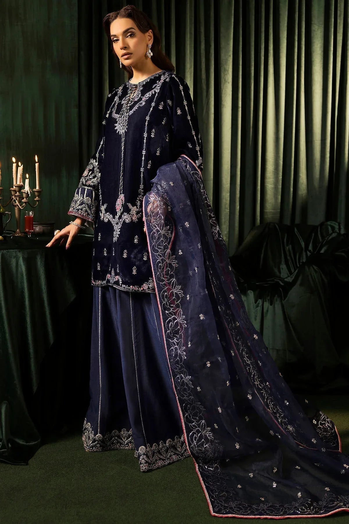 Motifz | Velvet Formals | 5092-AAIRA - Aqsa Fabrics