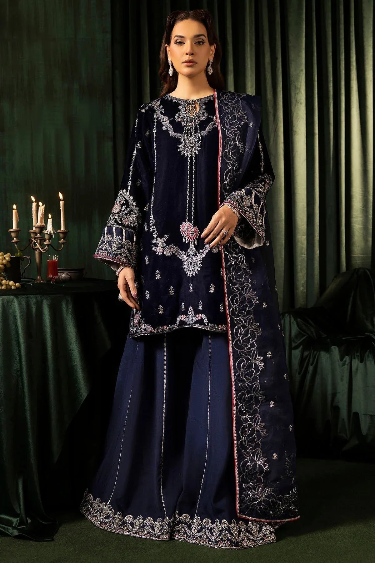 Motifz | Velvet Formals | 5092-AAIRA - Aqsa Fabrics