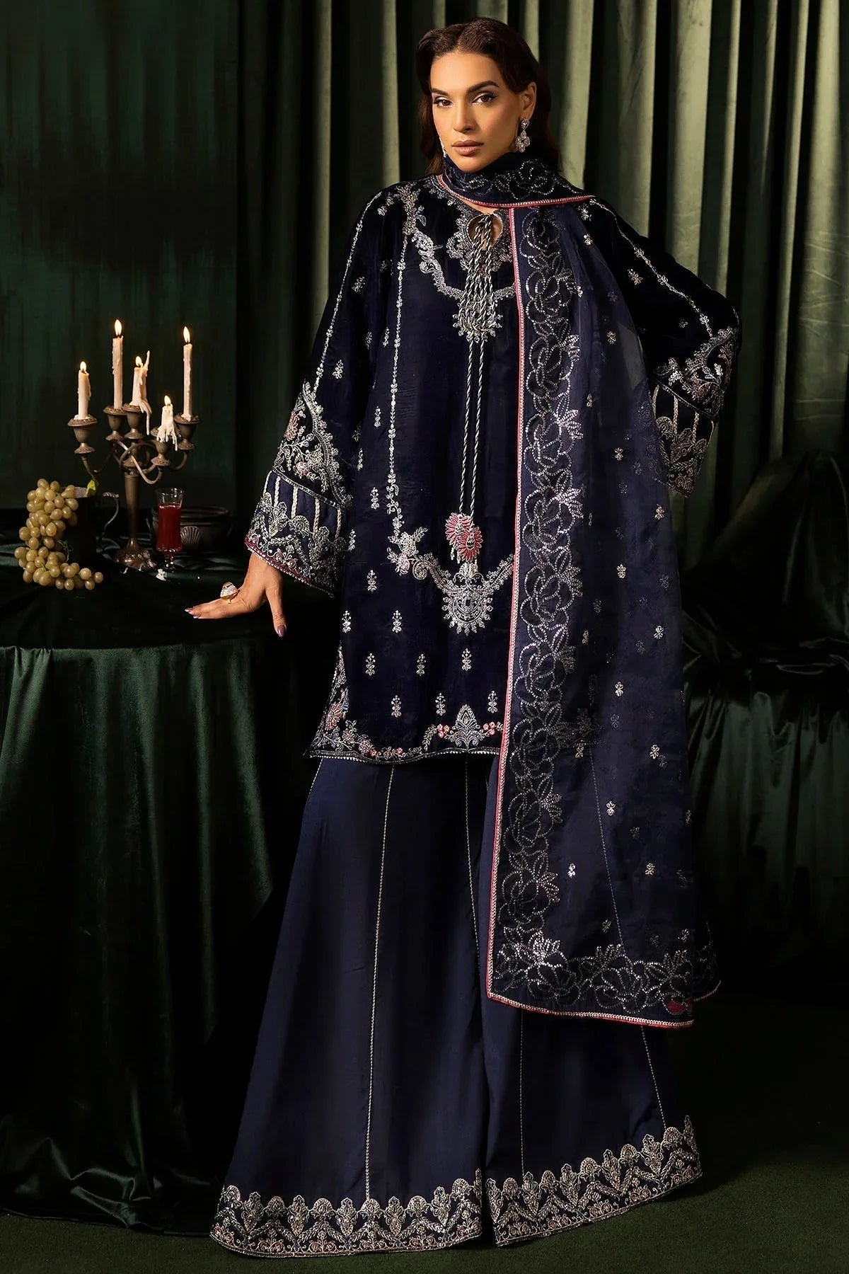 Motifz | Velvet Formals | 5092-AAIRA - Aqsa Fabrics