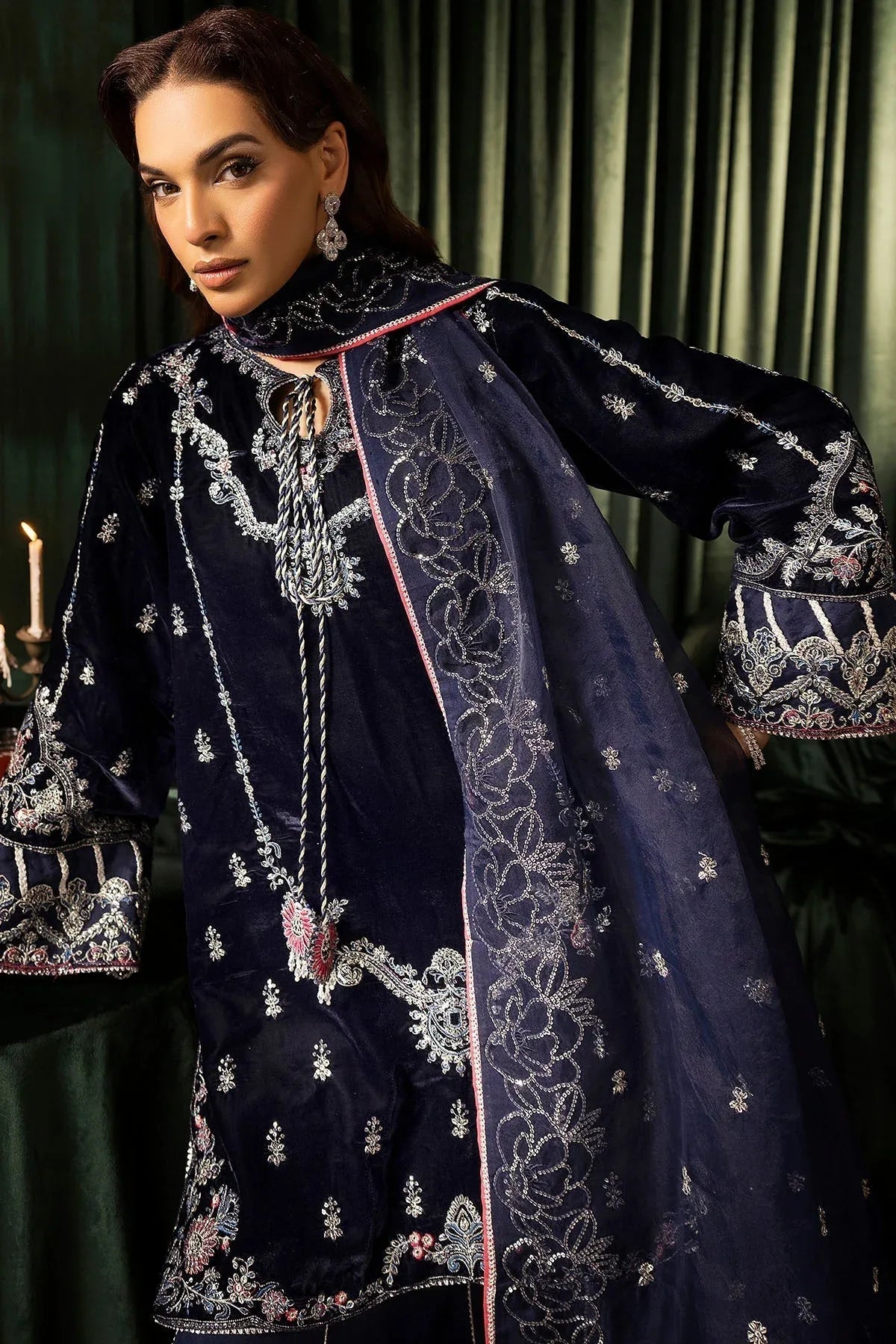 Motifz | Velvet Formals | 5092-AAIRA - Aqsa Fabrics
