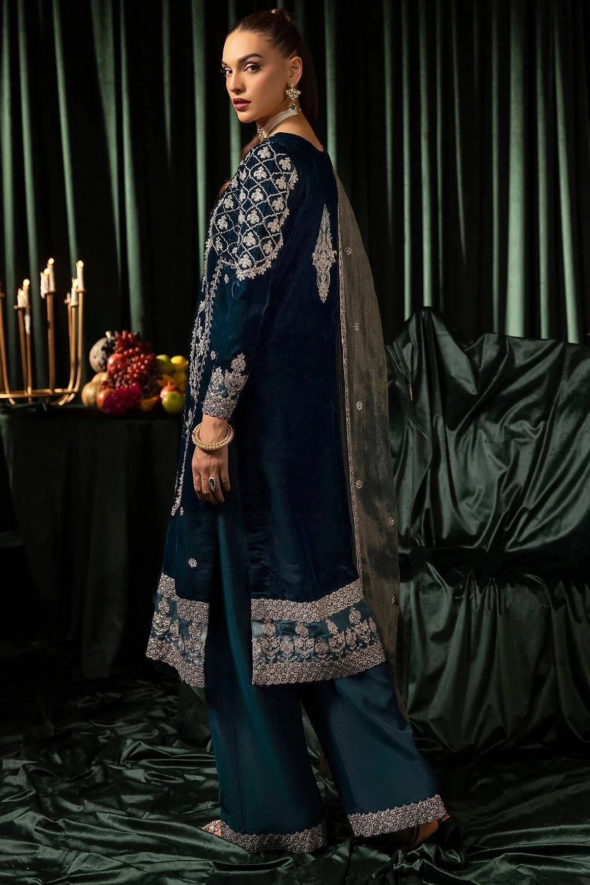 Motifz | Velvet Formals | 5093-DANEEN - Aqsa Fabrics