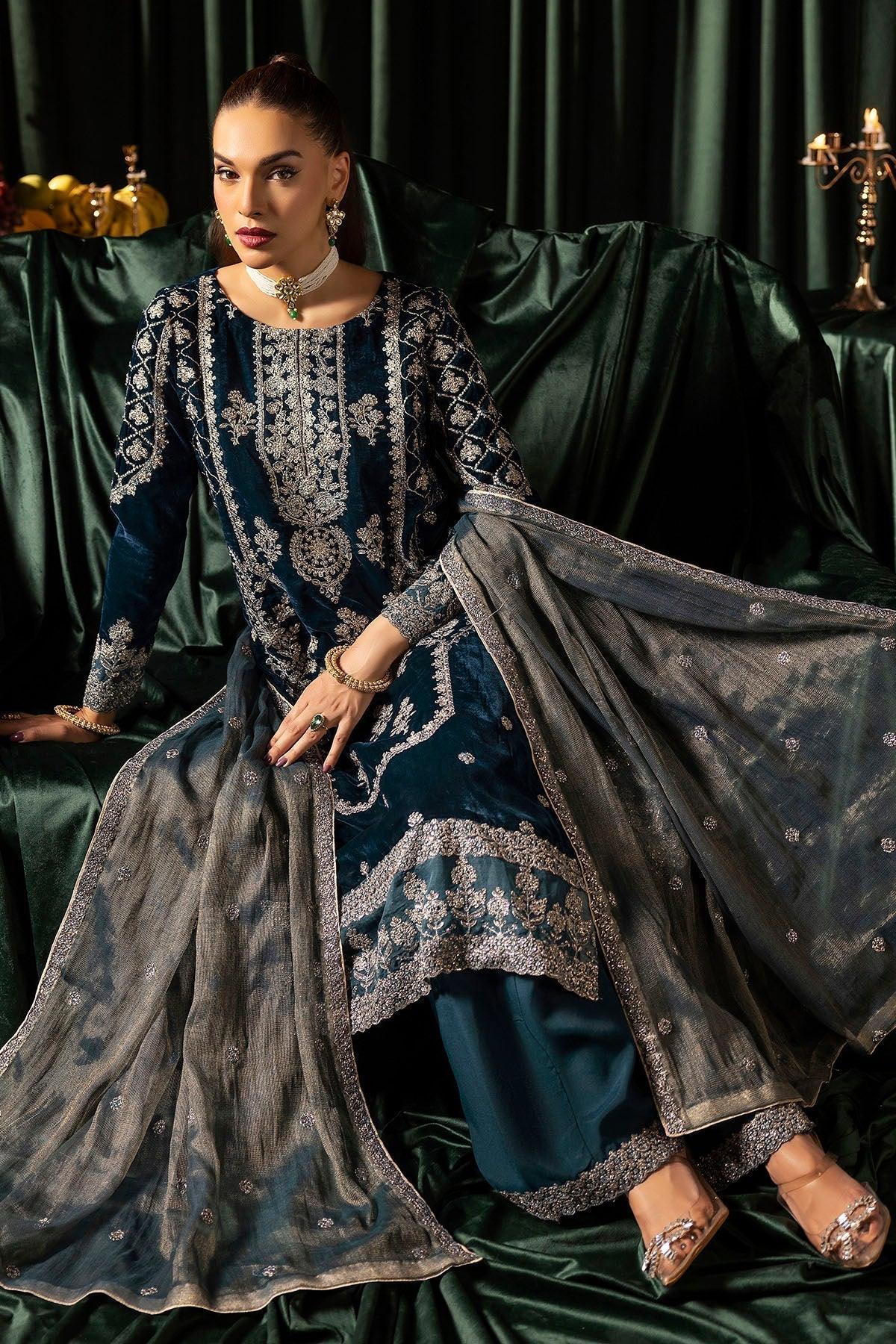 Motifz | Velvet Formals | 5093-DANEEN - Aqsa Fabrics
