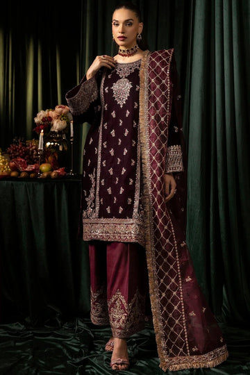 Motifz | Velvet Formals | 5095-MAZNEEN - Aqsa Fabrics