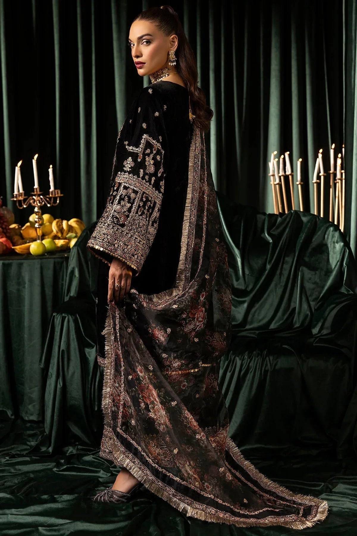 Motifz | Velvet Formals | 5097-TANISHA - Aqsa Fabrics