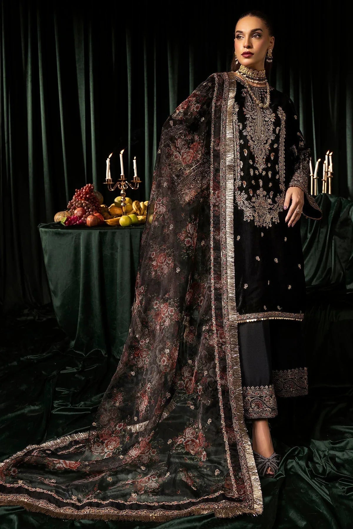 Motifz | Velvet Formals | 5097-TANISHA - Aqsa Fabrics