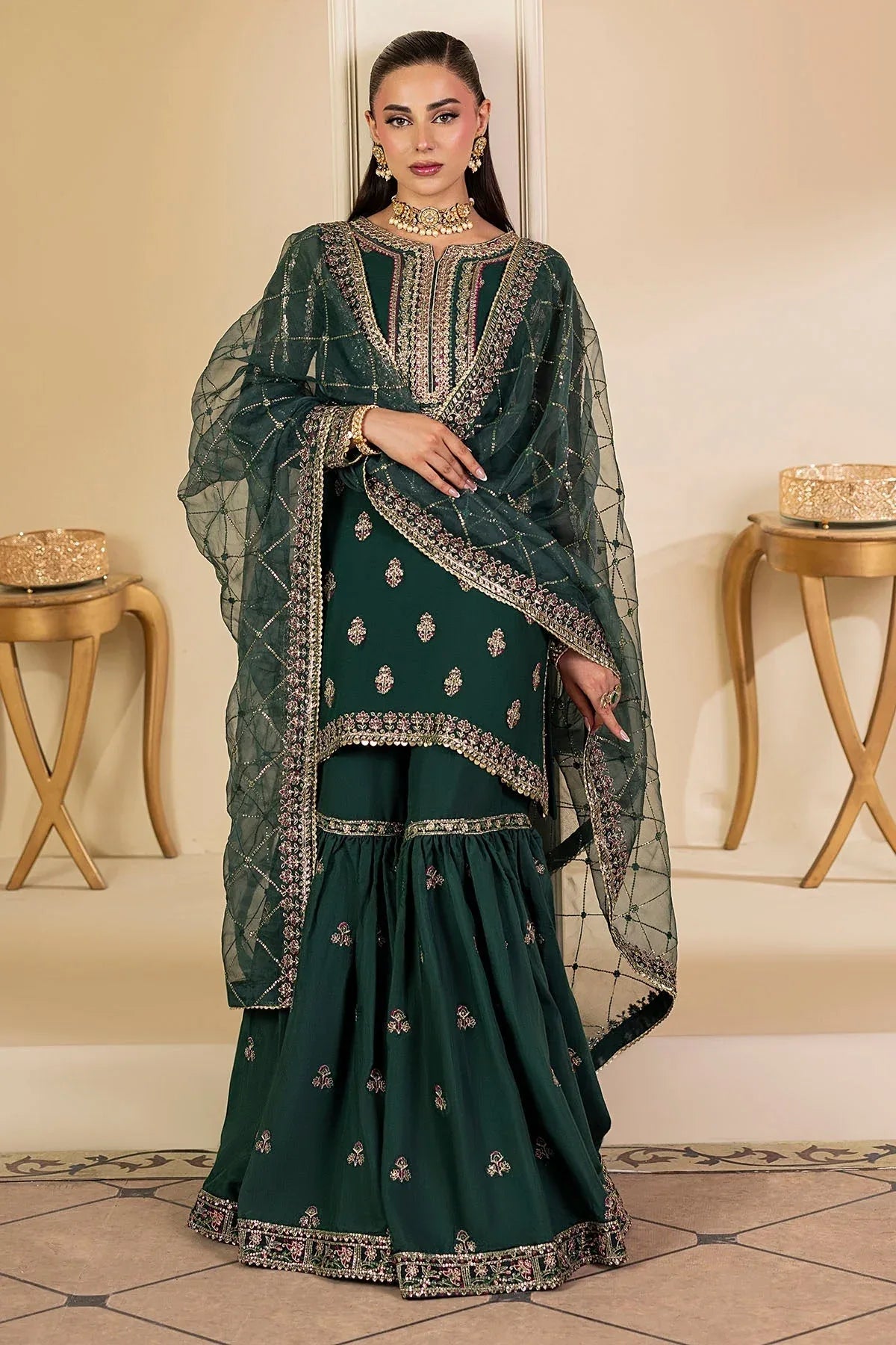 Motifz | Luxury Formal | 5135-JADE - Aqsa Fabrics