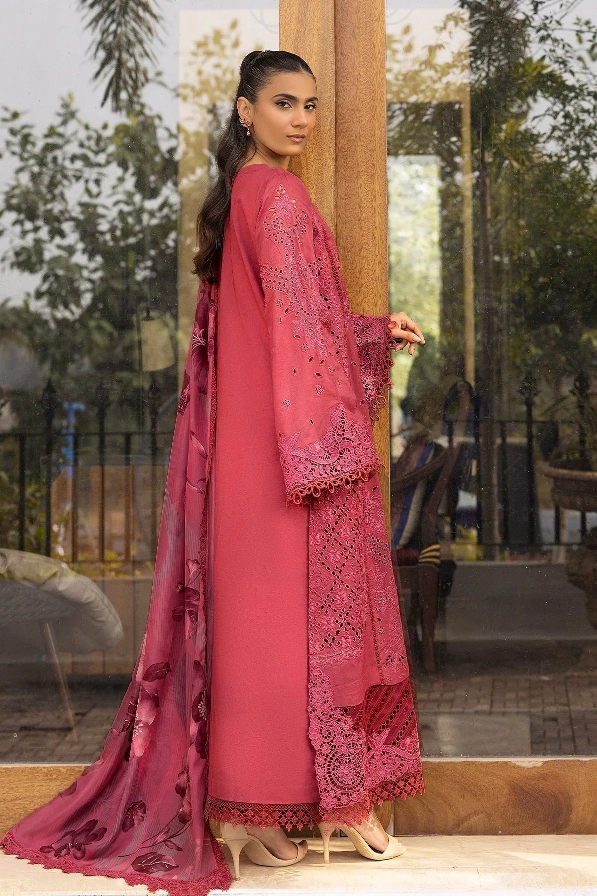 Motifz | Premium Lawn 25 | 5304-CELINE - Aqsa Fabrics