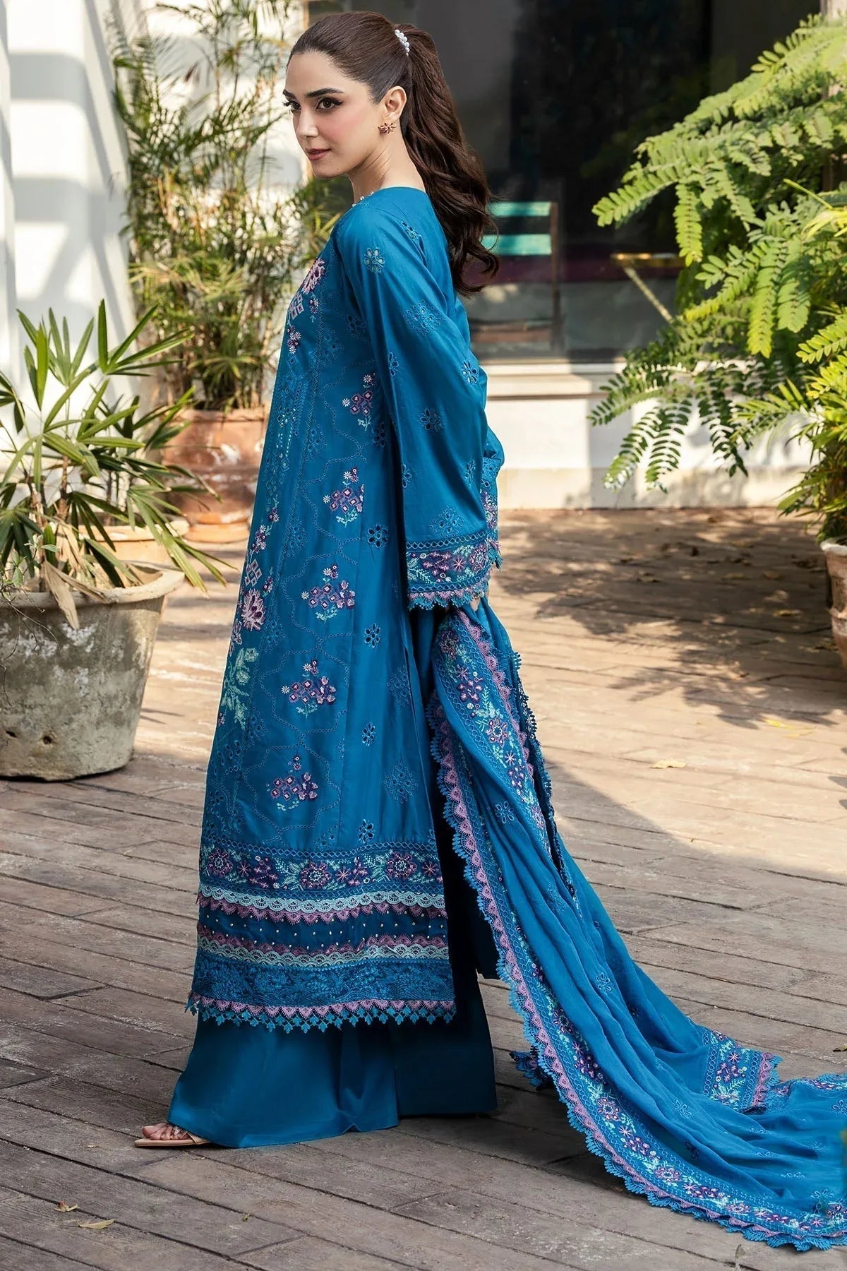 Motifz | Premium Lawn 25 | 5310-MARGO - Aqsa Fabrics