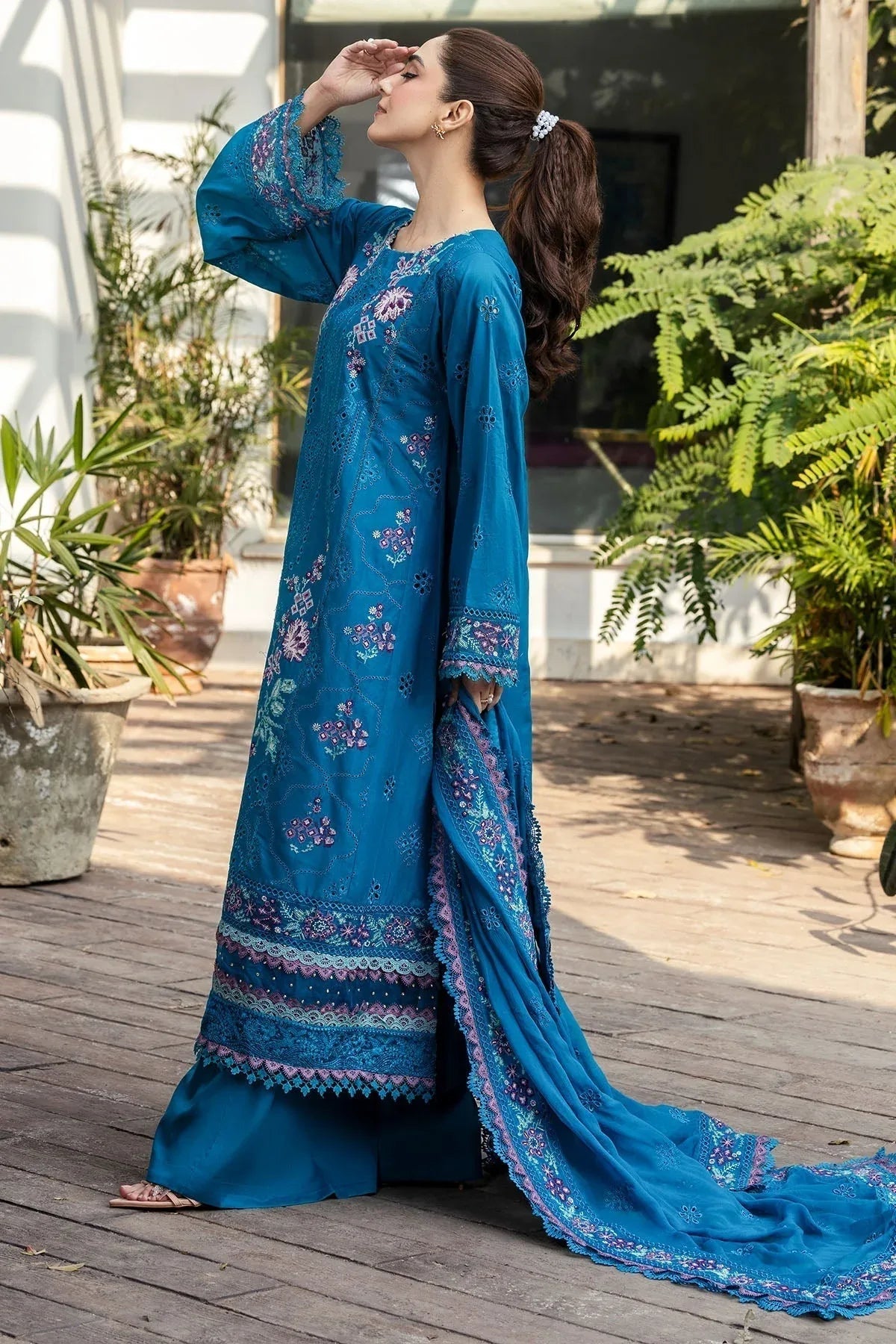 Motifz | Premium Lawn 25 | 5310-MARGO - Aqsa Fabrics