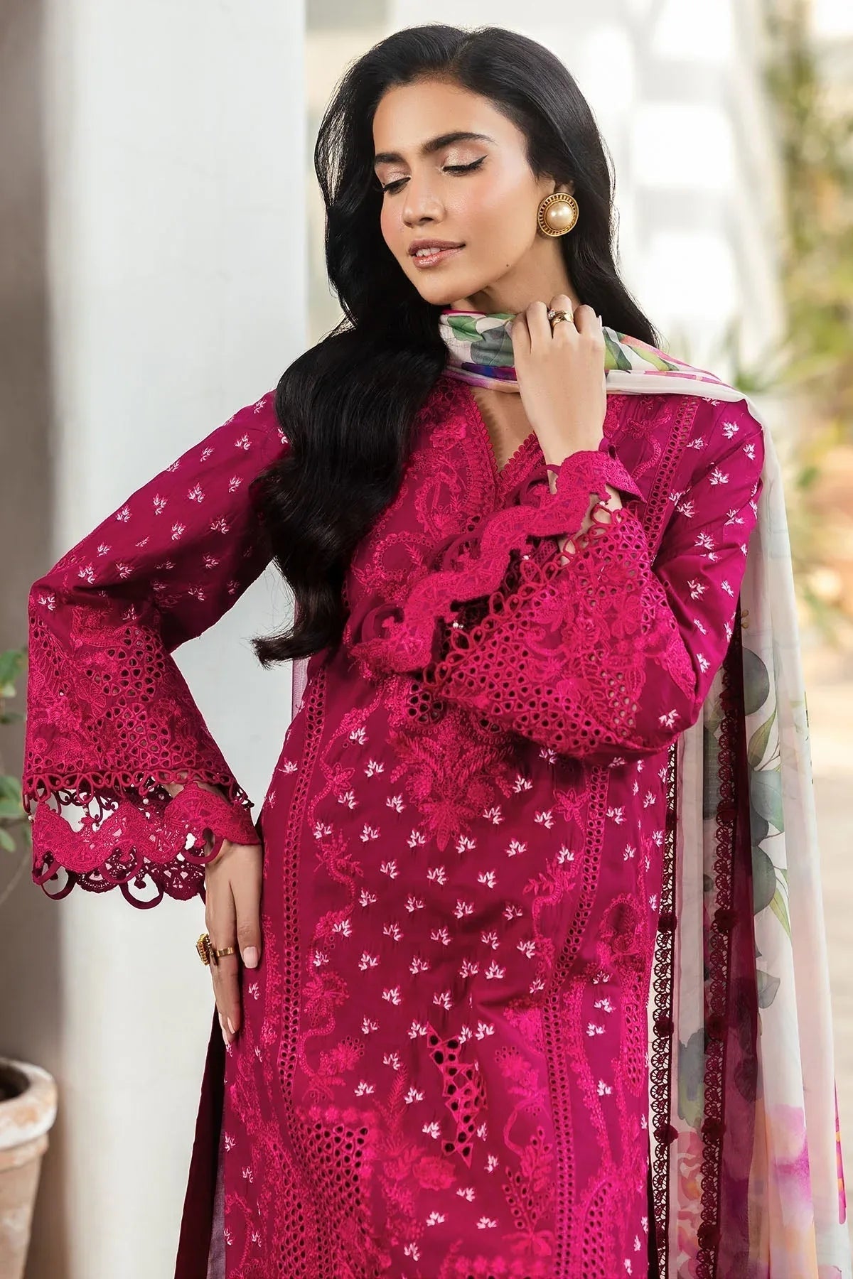 Motifz | Premium Lawn 25 | 5311-LIANA - Aqsa Fabrics