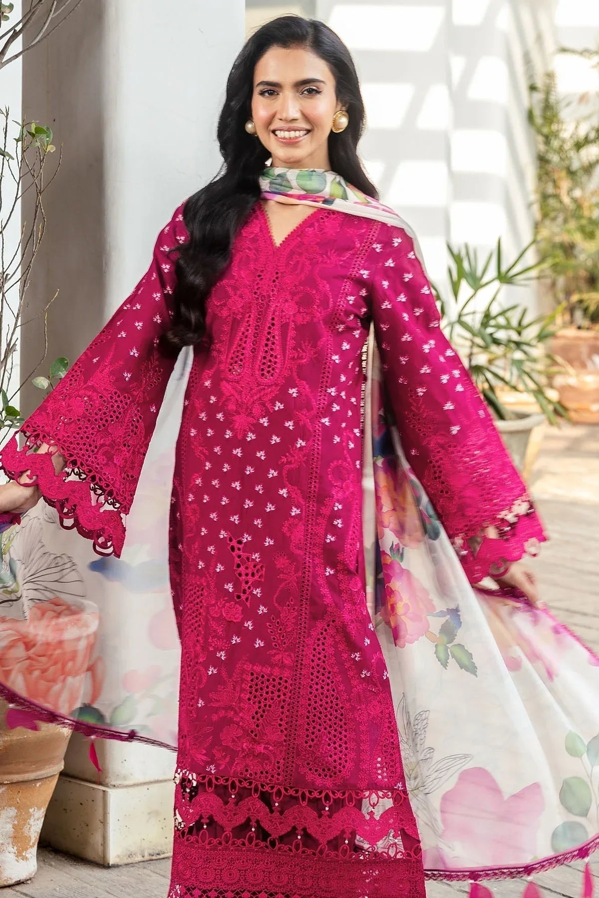 Motifz | Premium Lawn 25 | 5311-LIANA - Aqsa Fabrics