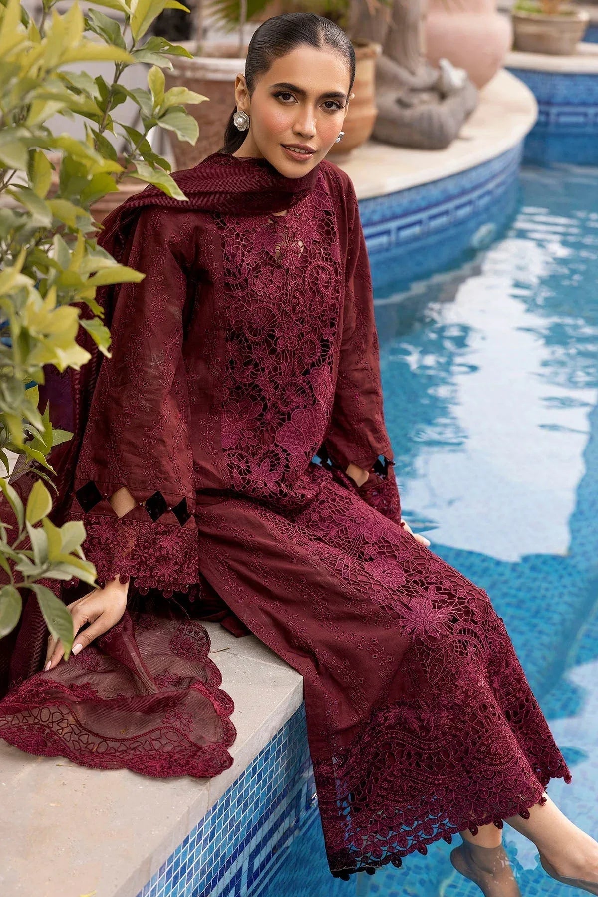 Motifz | Premium Lawn 25 | 5313-SABINE - Aqsa Fabrics