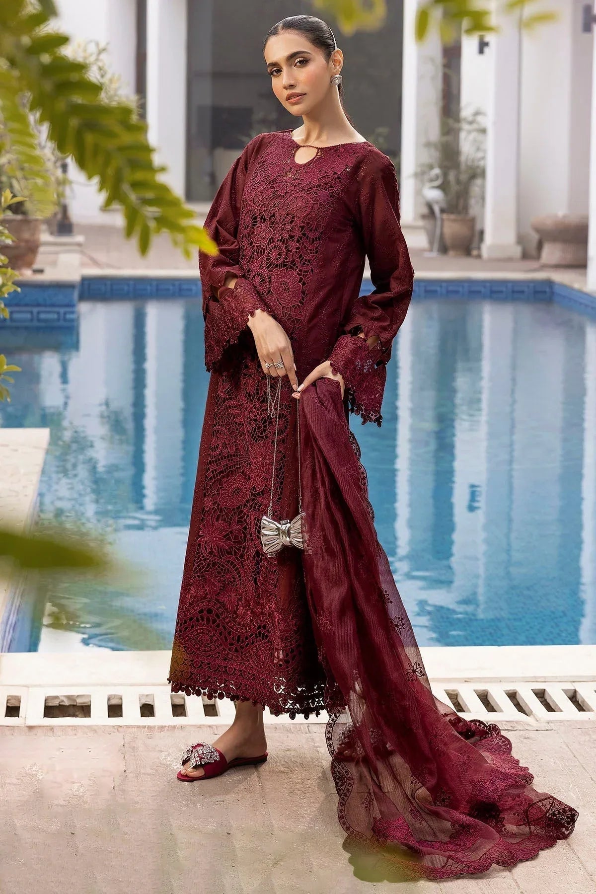 Motifz | Premium Lawn 25 | 5313-SABINE - Aqsa Fabrics