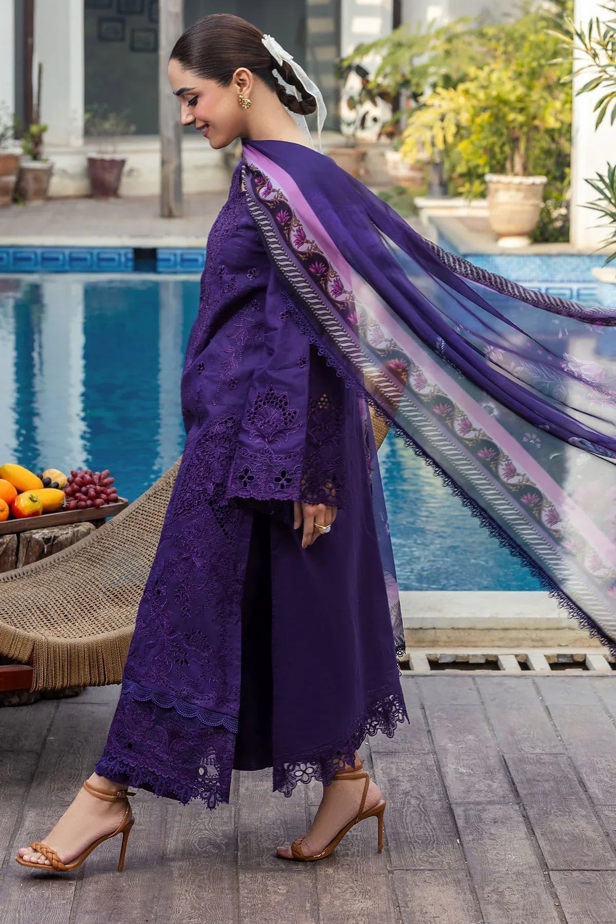 Motifz | Premium Lawn 25 | 5314-MIREILLE - Aqsa Fabrics